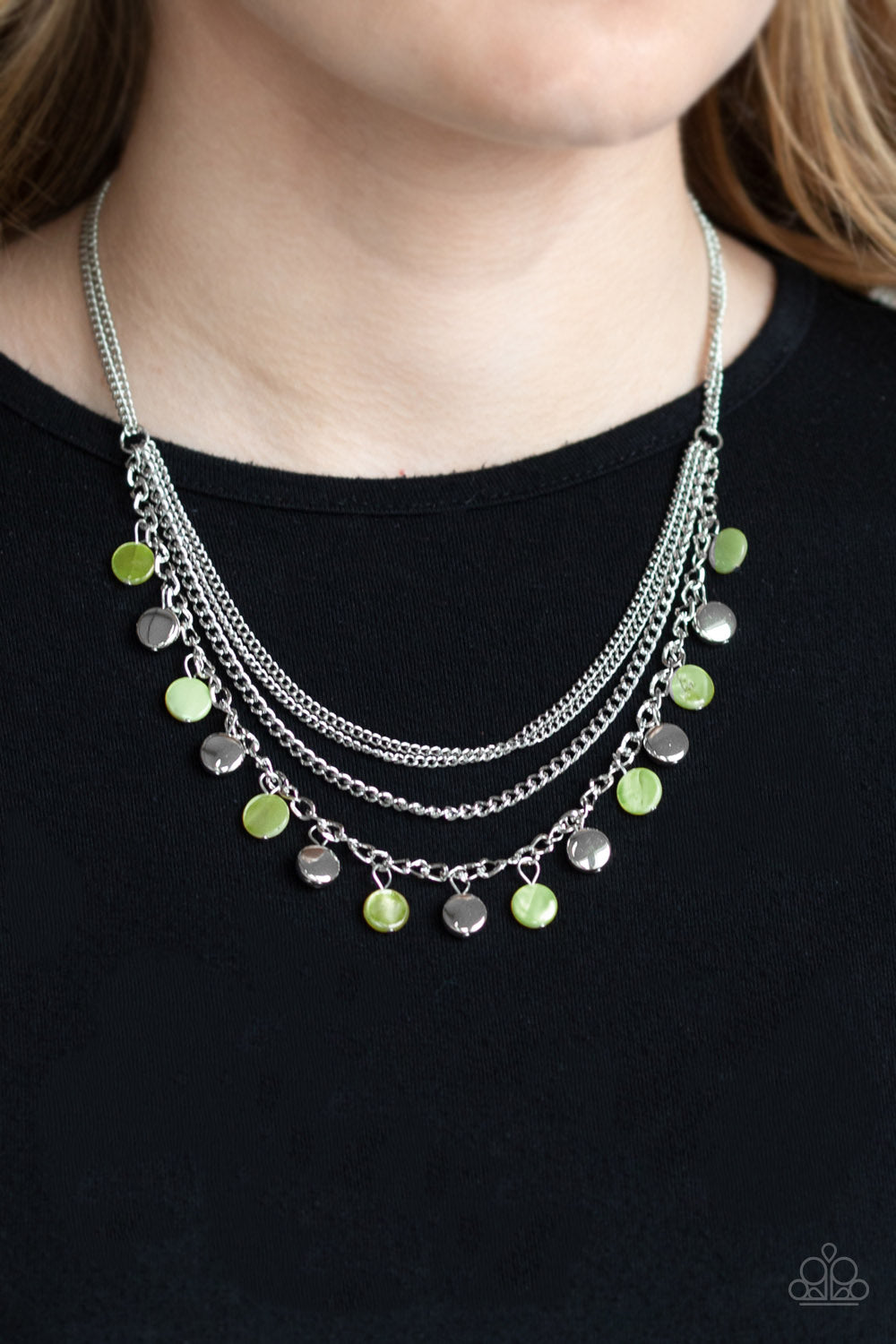 Paparazzi Accessories: Beach Flavor - Green Necklace