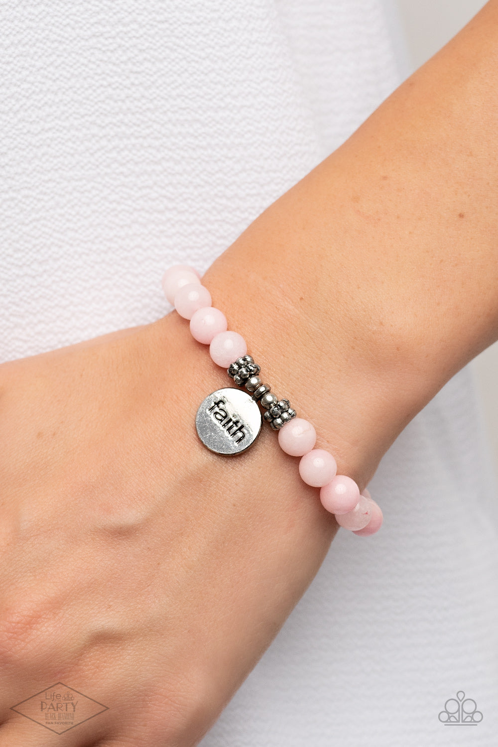 Paparazzi Accessories: FAITH It, Till You Make It - Pink Bracelet