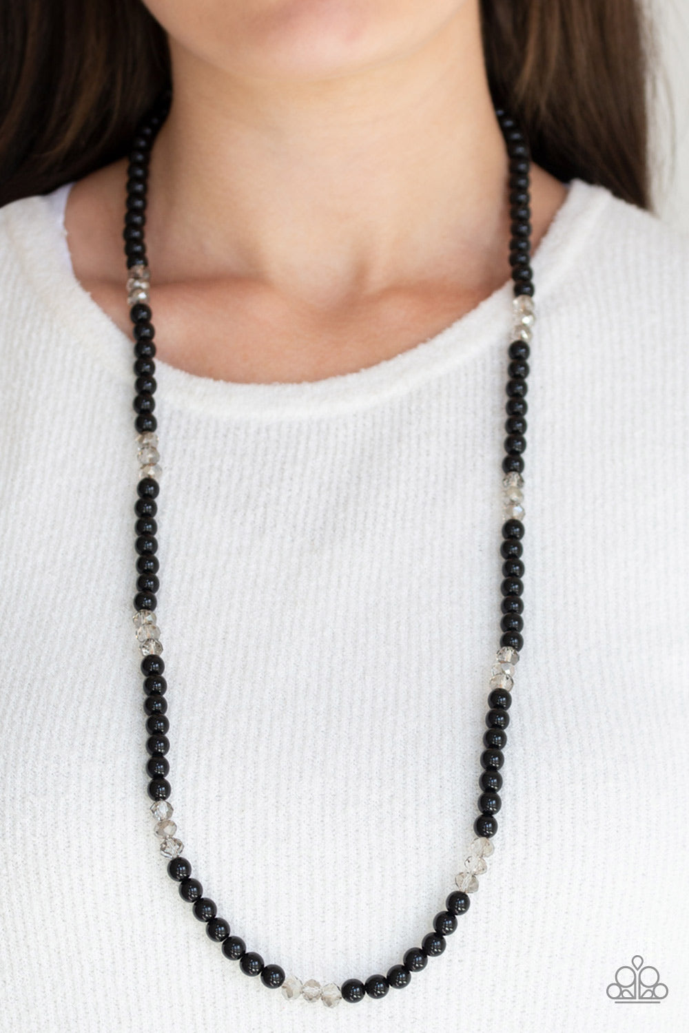Paparazzi Accessories: Girls Have More FUNDS - Black Necklace