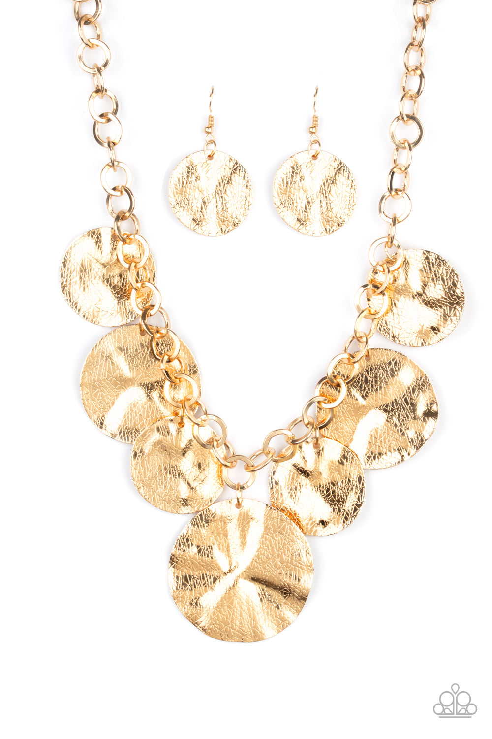 Paparazzi Accessories: Barely Scratched The Surface - Gold Necklace