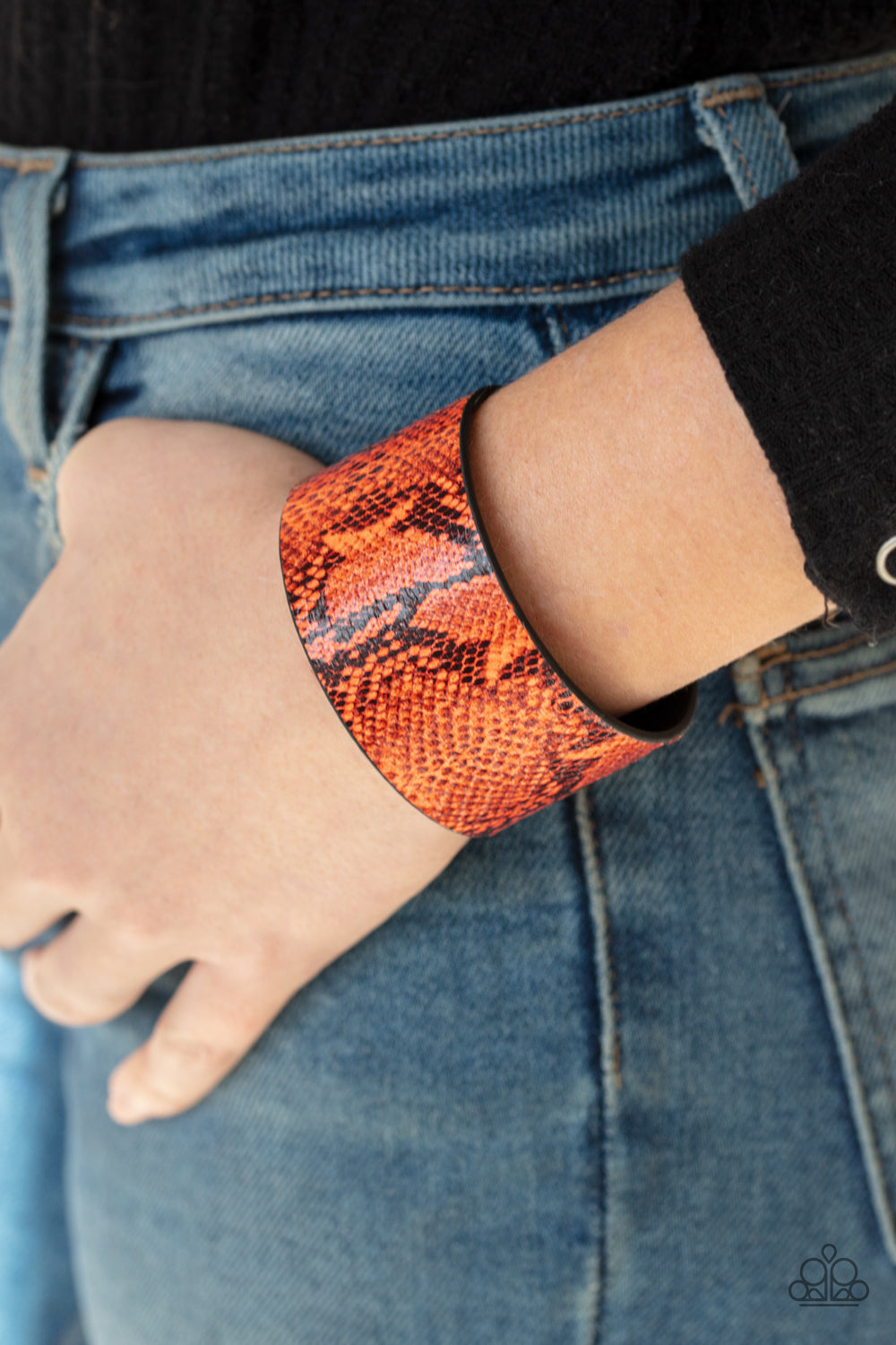Paparazzi Accessories: Its a Jungle Out There - Orange Bracelet