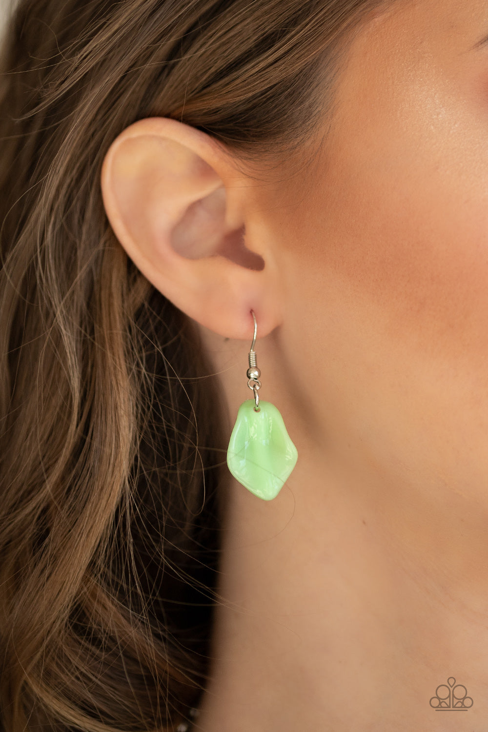 Paparazzi Accessories: Super Bloom - Green Necklace