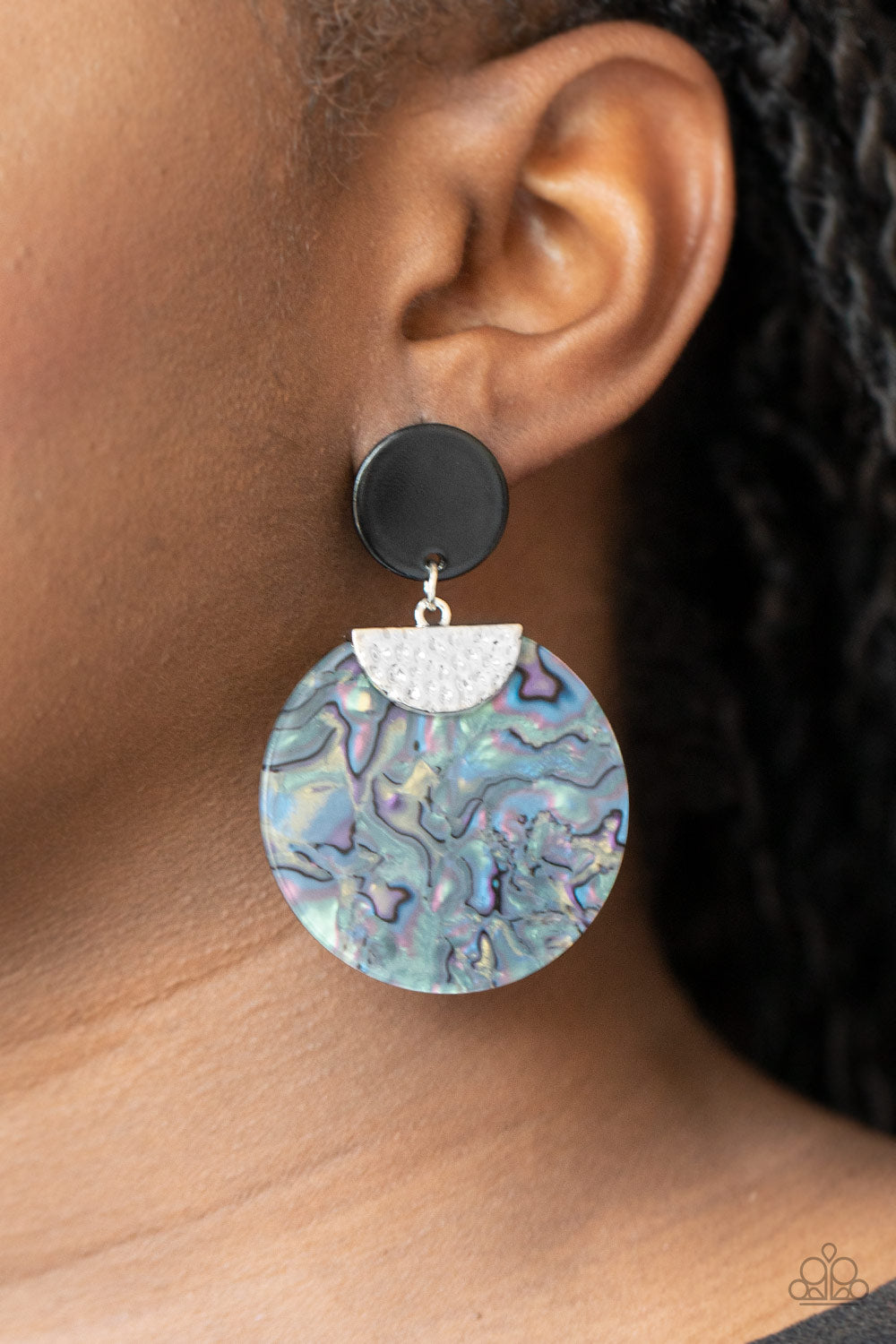 Paparazzi Accessories: Really Retro-politan - Silver Earring