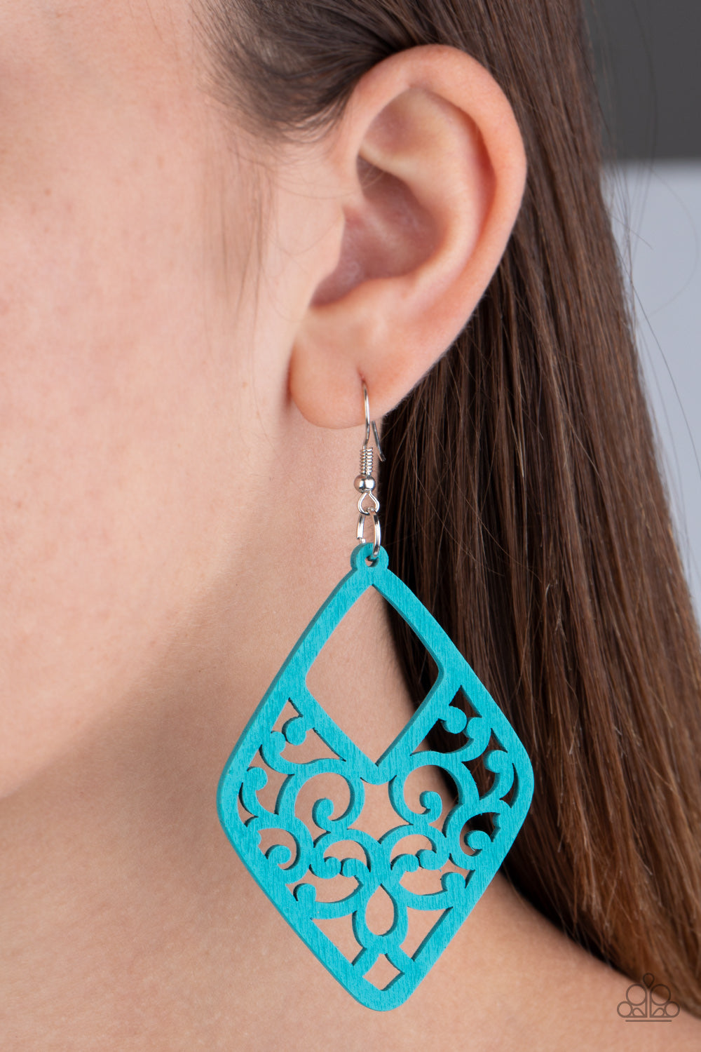 Paparazzi Accessories: VINE For The Taking - Blue Earring