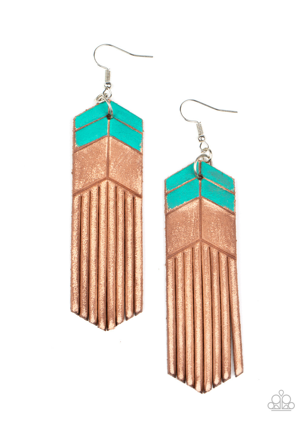 Paparazzi Accessories: Desert Trails - Blue Earring