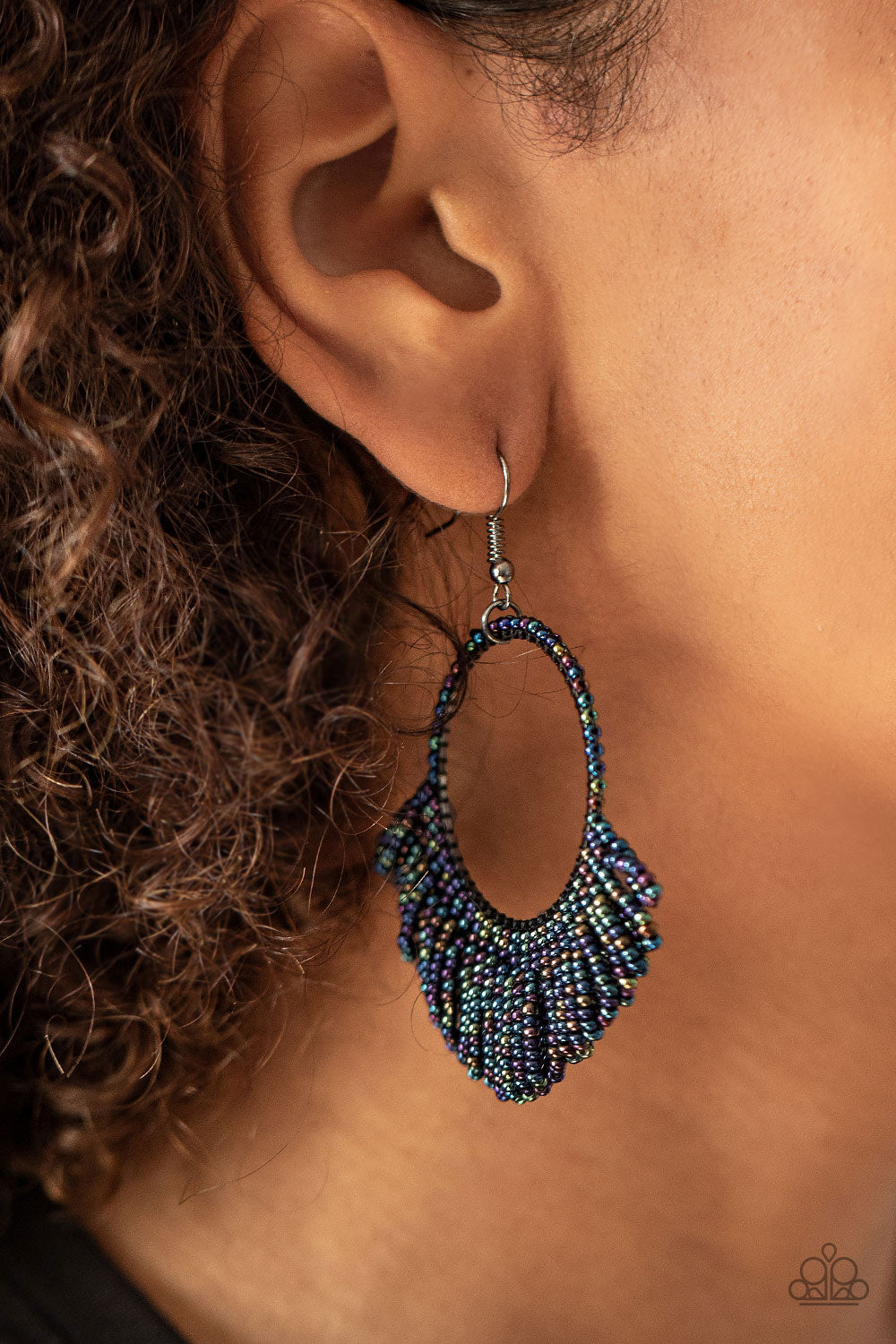 Paparazzi Accessories: Cant BEAD-lieve My Eyes! - Multi Earring