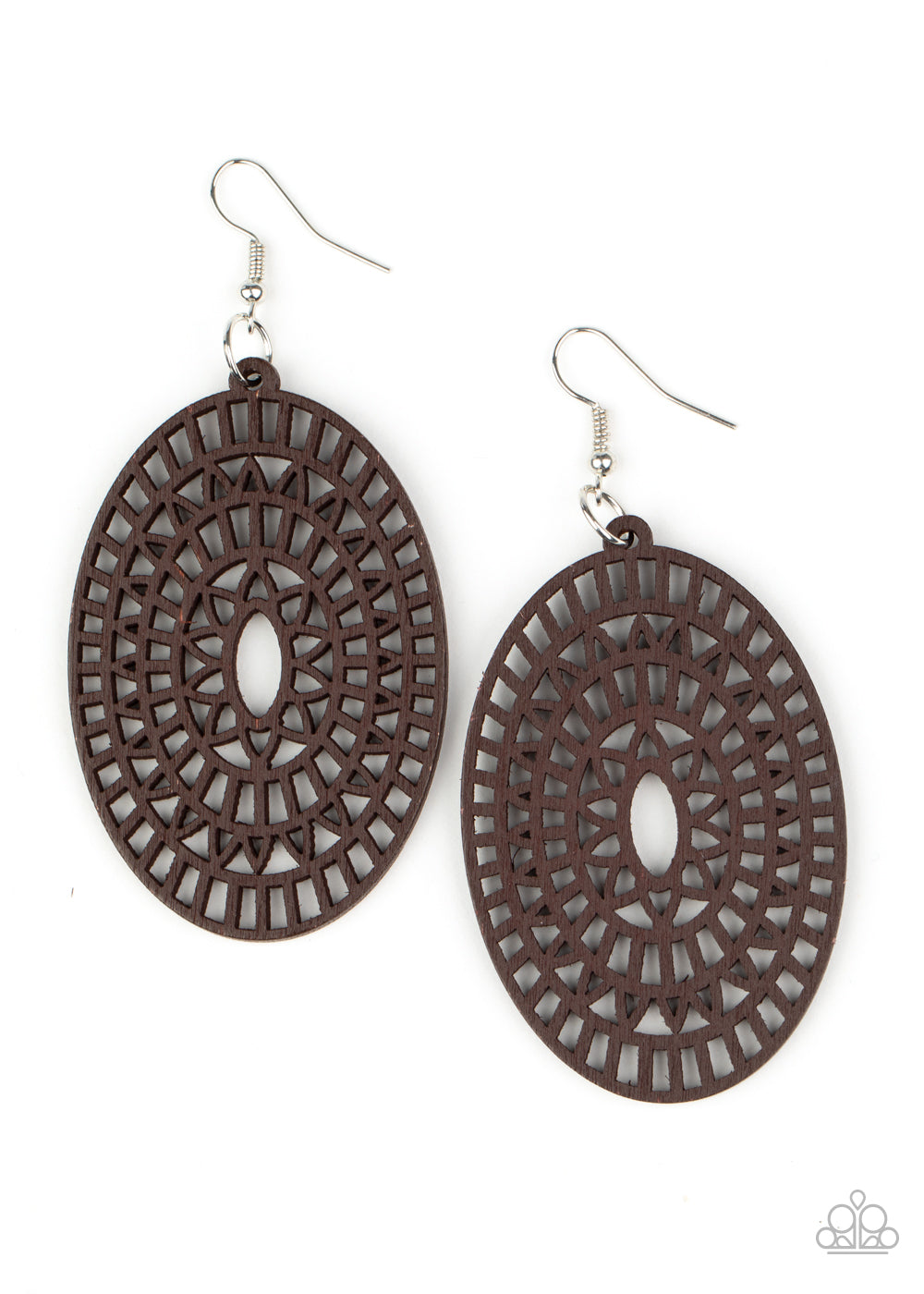 Paparazzi Accessories: Tropical Retreat - Brown Earring