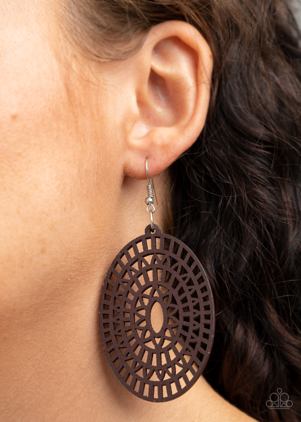 Paparazzi Accessories: Tropical Retreat - Brown Earring