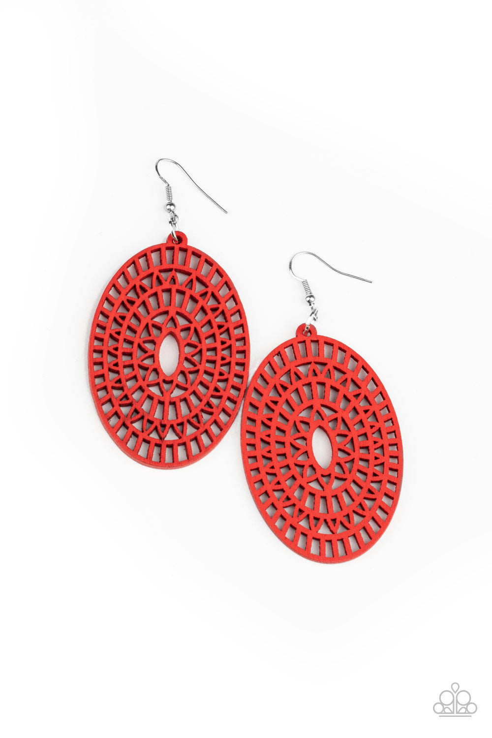 Paparazzi Accessories: Tropical Retreat - Red Earring