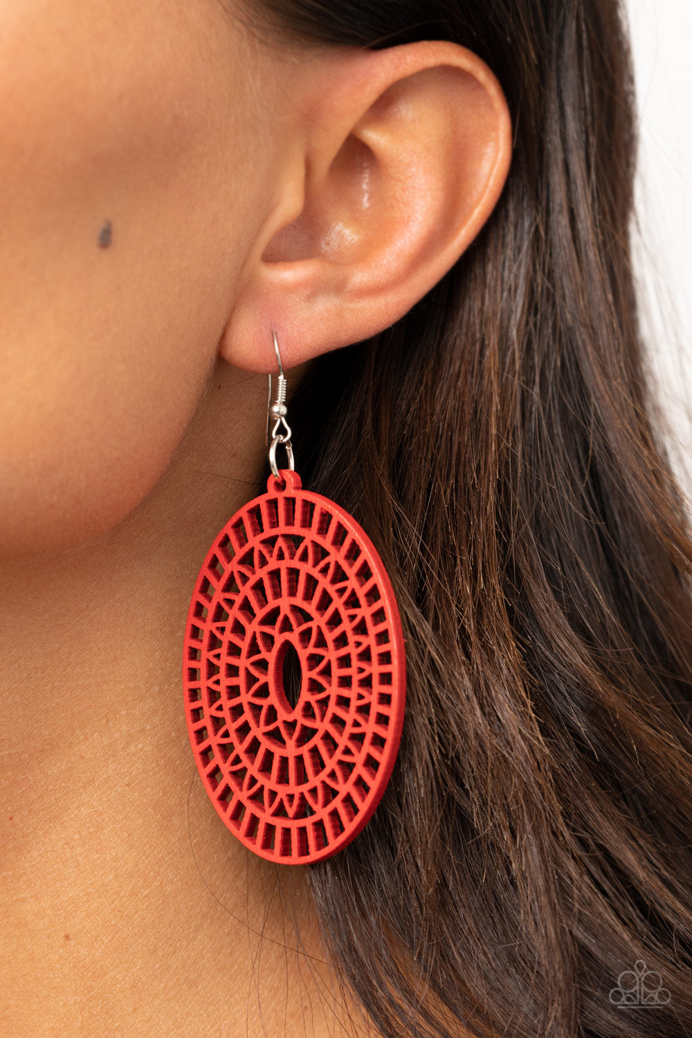 Paparazzi Accessories: Tropical Retreat - Red Earring