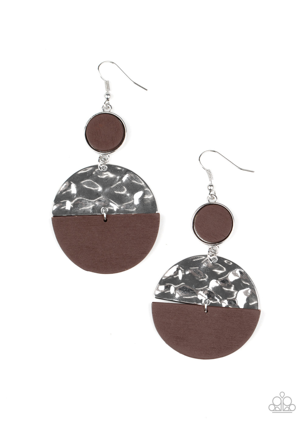 Paparazzi Accessories: Natural Element - Brown Earring