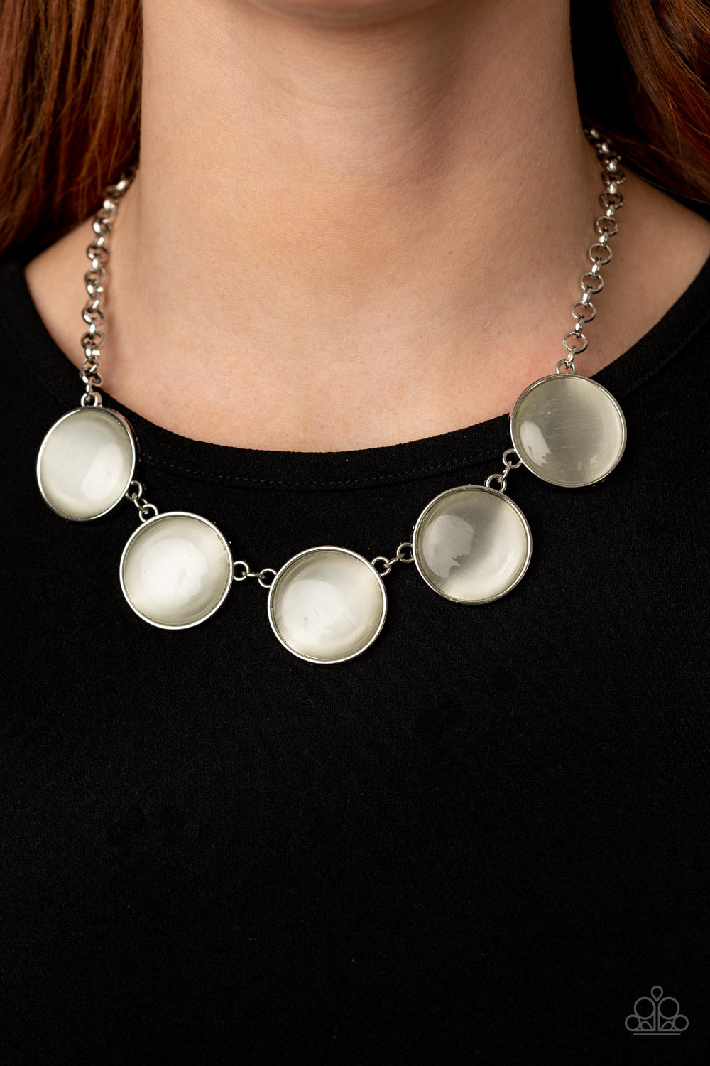Paparazzi Accessories: Ethereal Escape - White Necklace