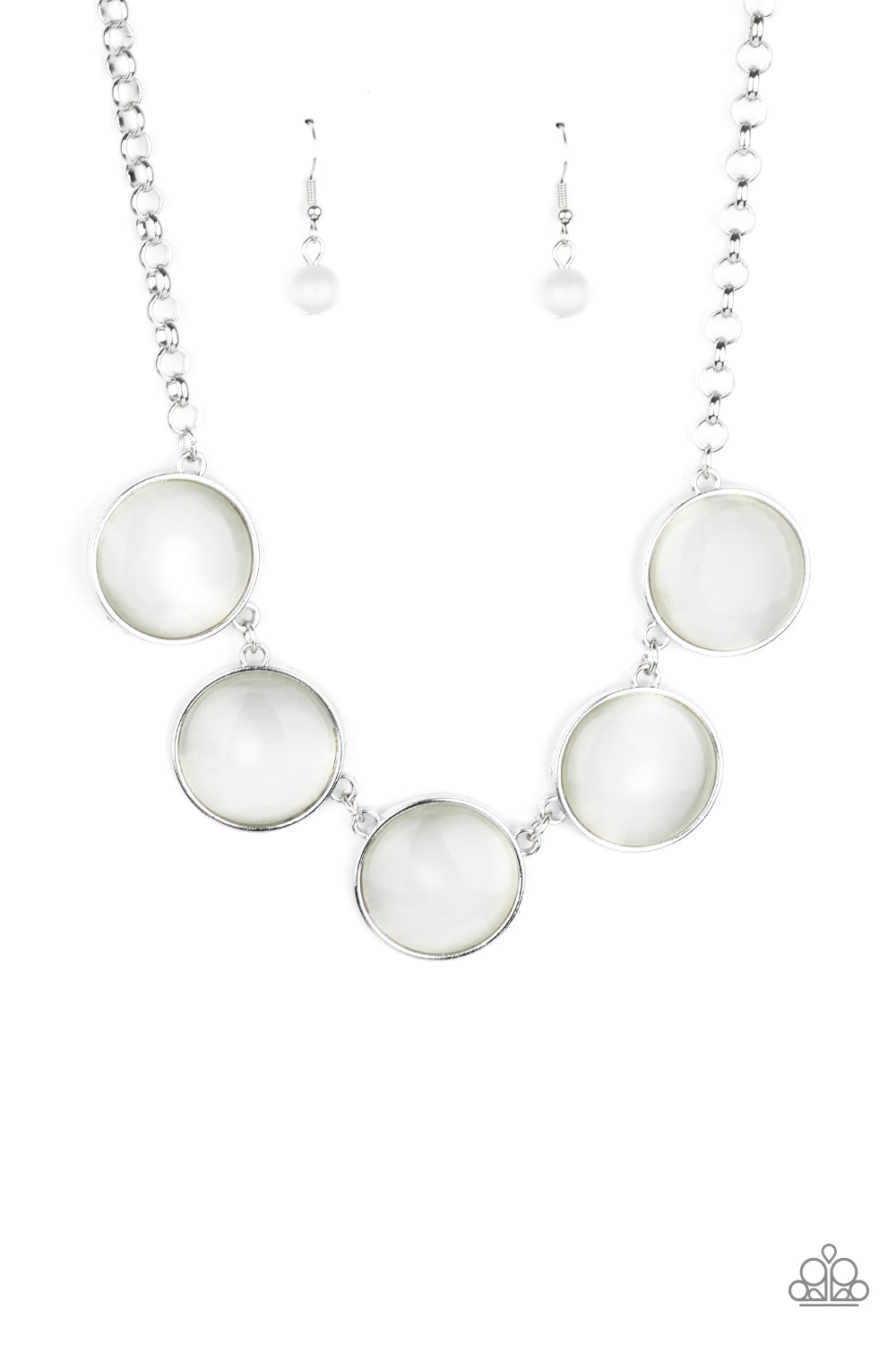 Paparazzi Accessories: Ethereal Escape - White Necklace