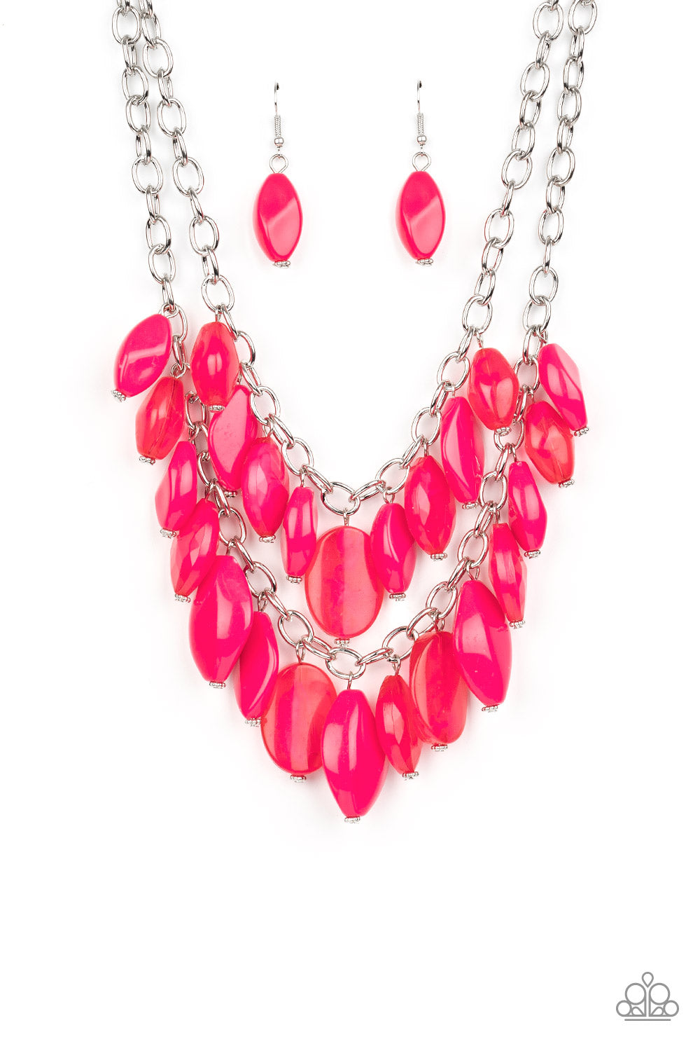 Paparazzi Accessories: Palm Beach Beauty - Pink Necklace