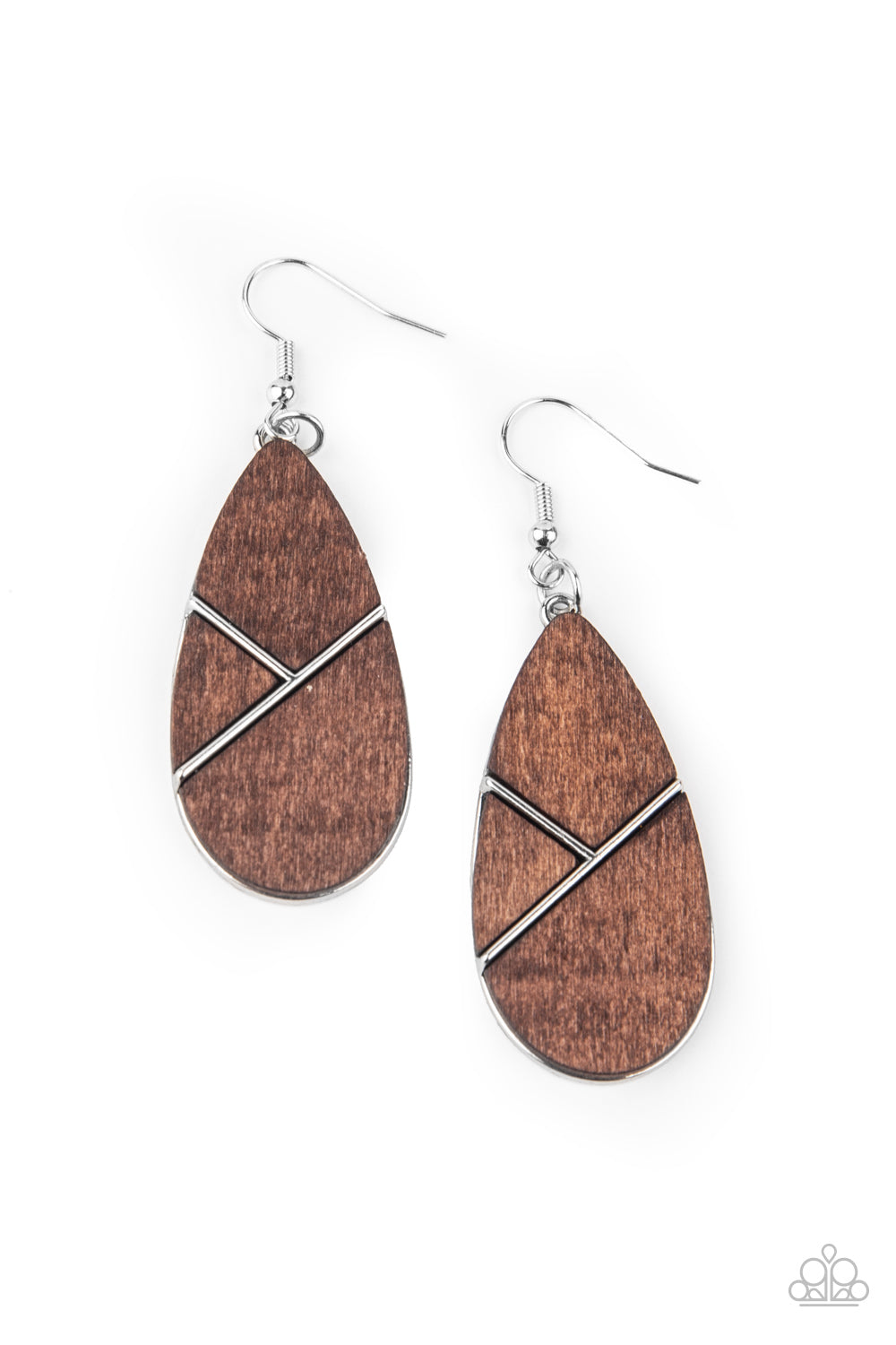 Paparazzi Accessories: Sequoia Forest - Brown Earring