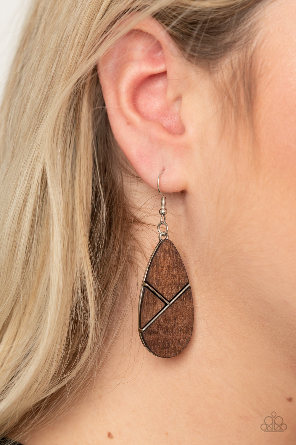 Paparazzi Accessories: Sequoia Forest - Brown Earring