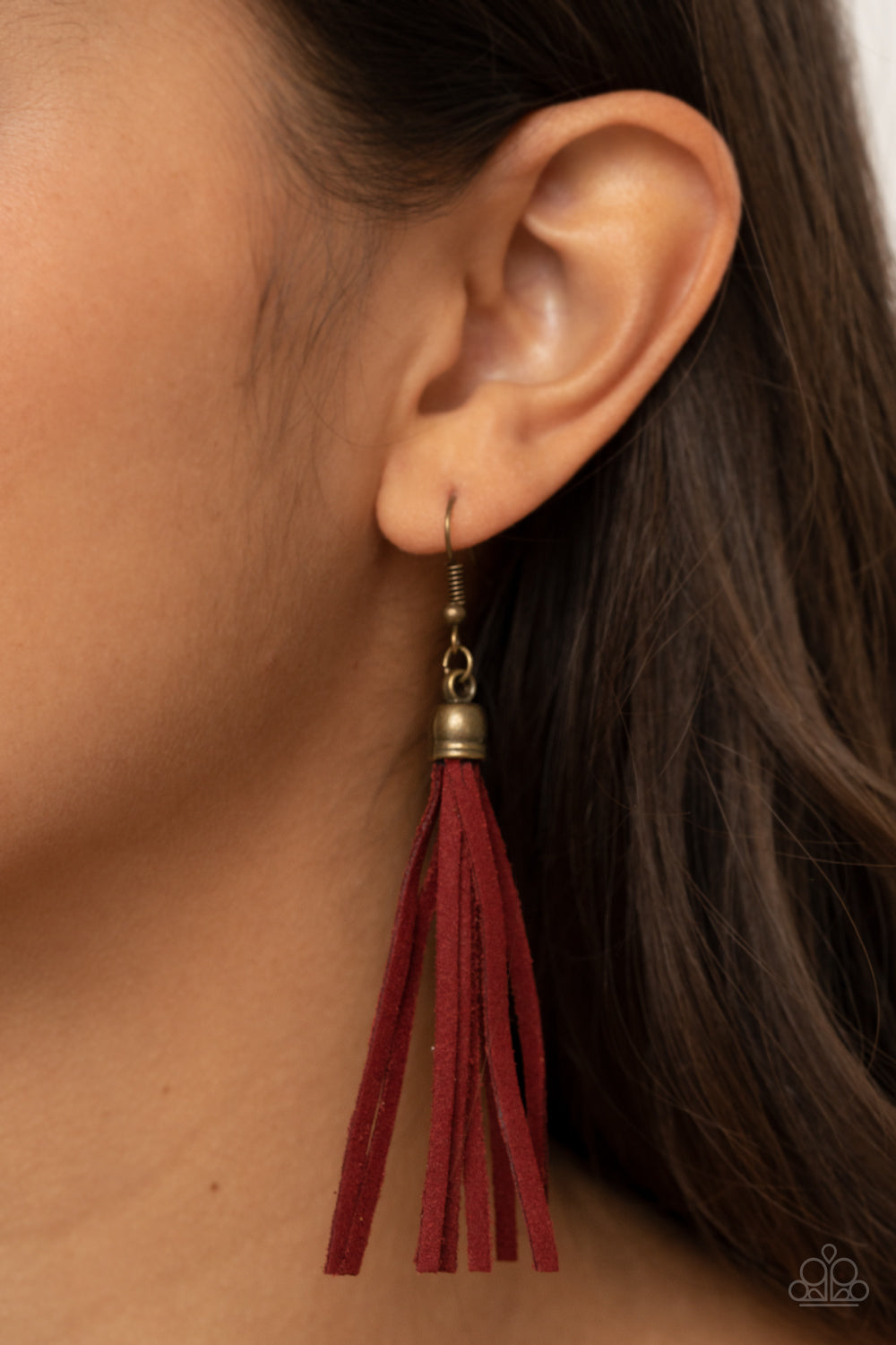 Paparazzi Accessories: Feel at HOMESPUN - Red Necklace