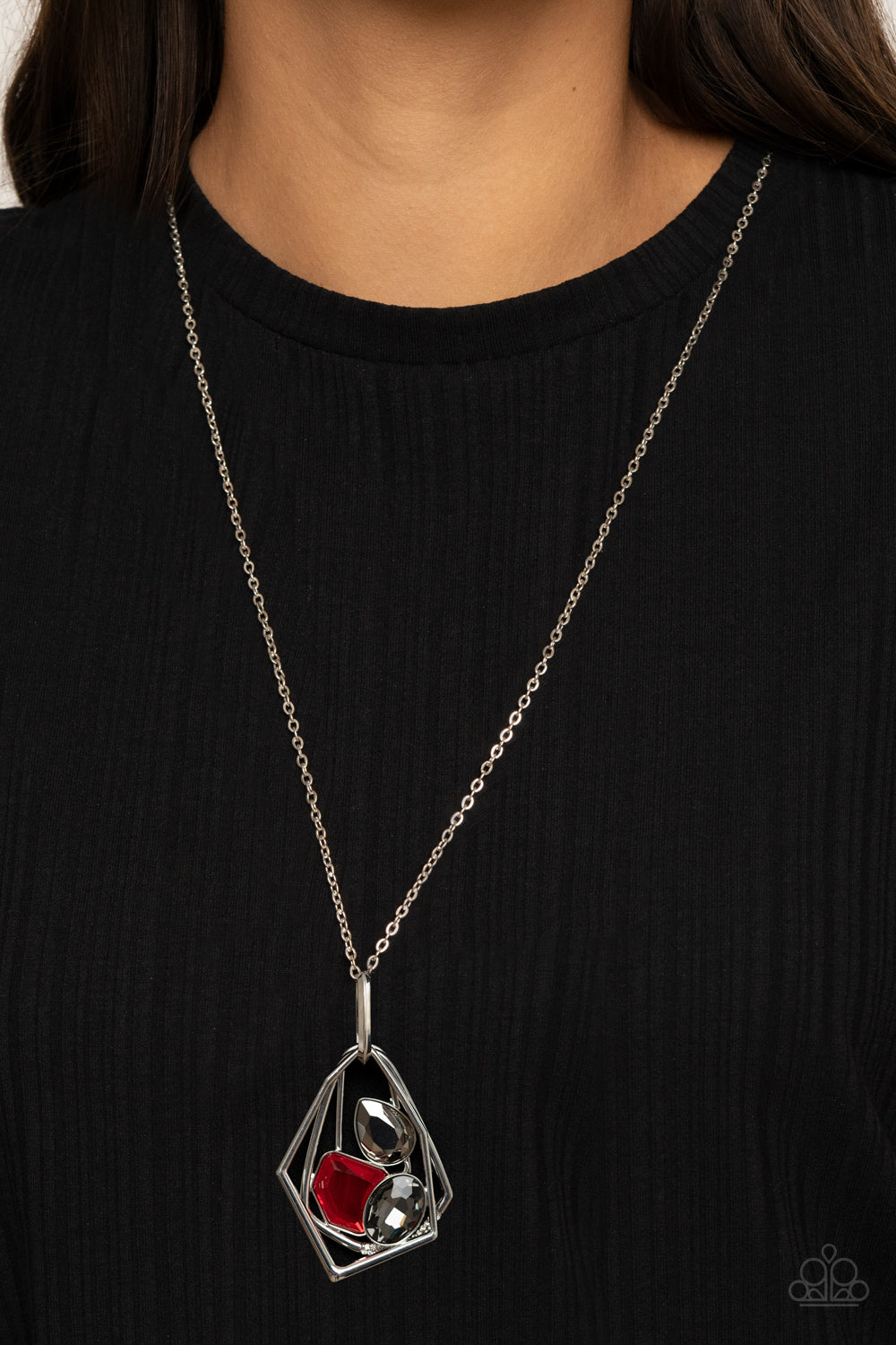 Paparazzi Accessories: All Systems GLOW - Red Necklace