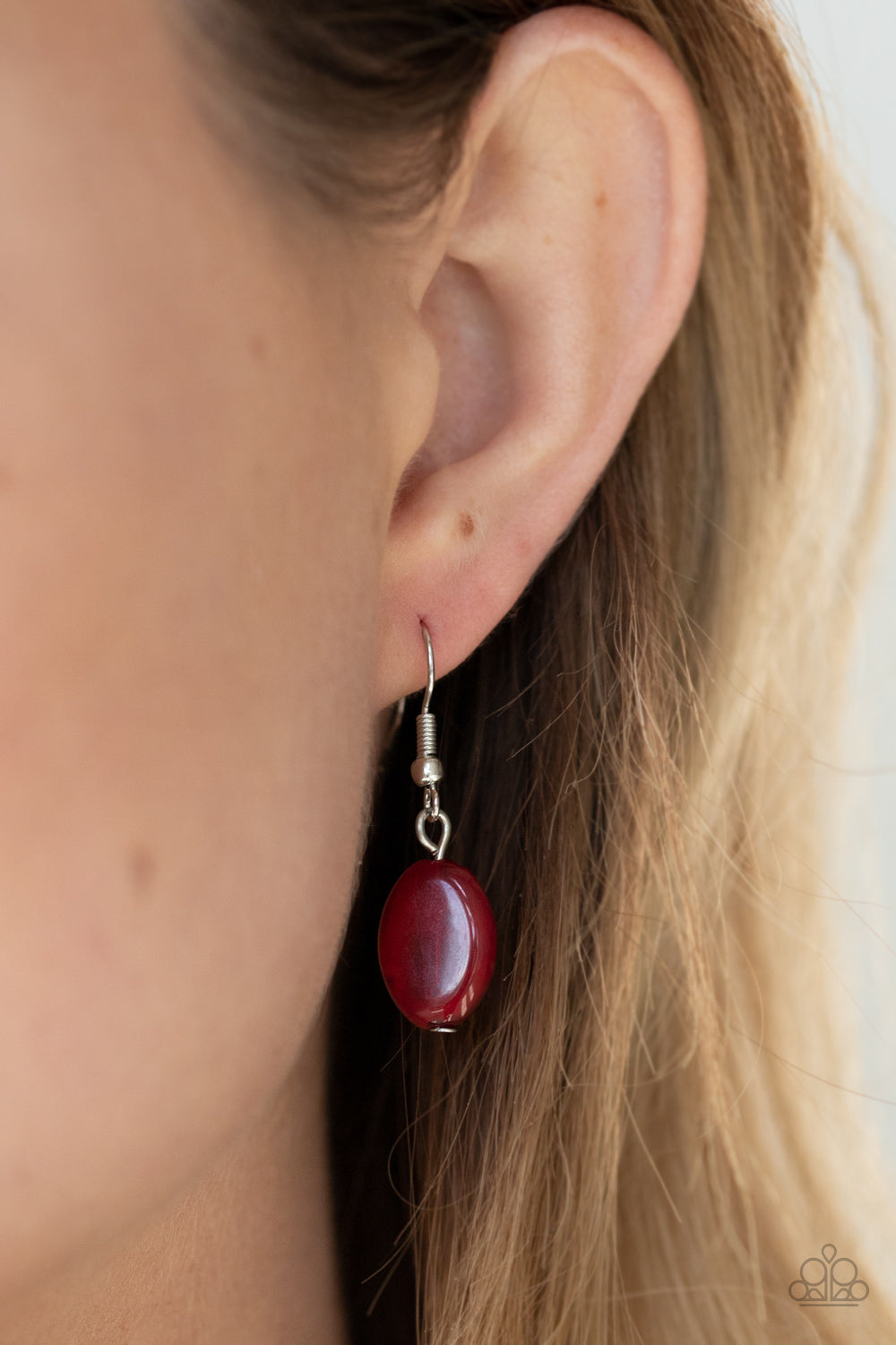 Paparazzi Accessories: Lay Down Your CHARMS - Red Necklace
