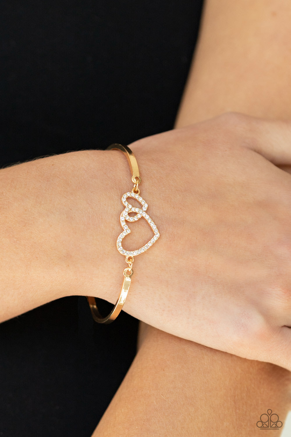Paparazzi Accessories: Cupid is Calling - Gold Bracelet