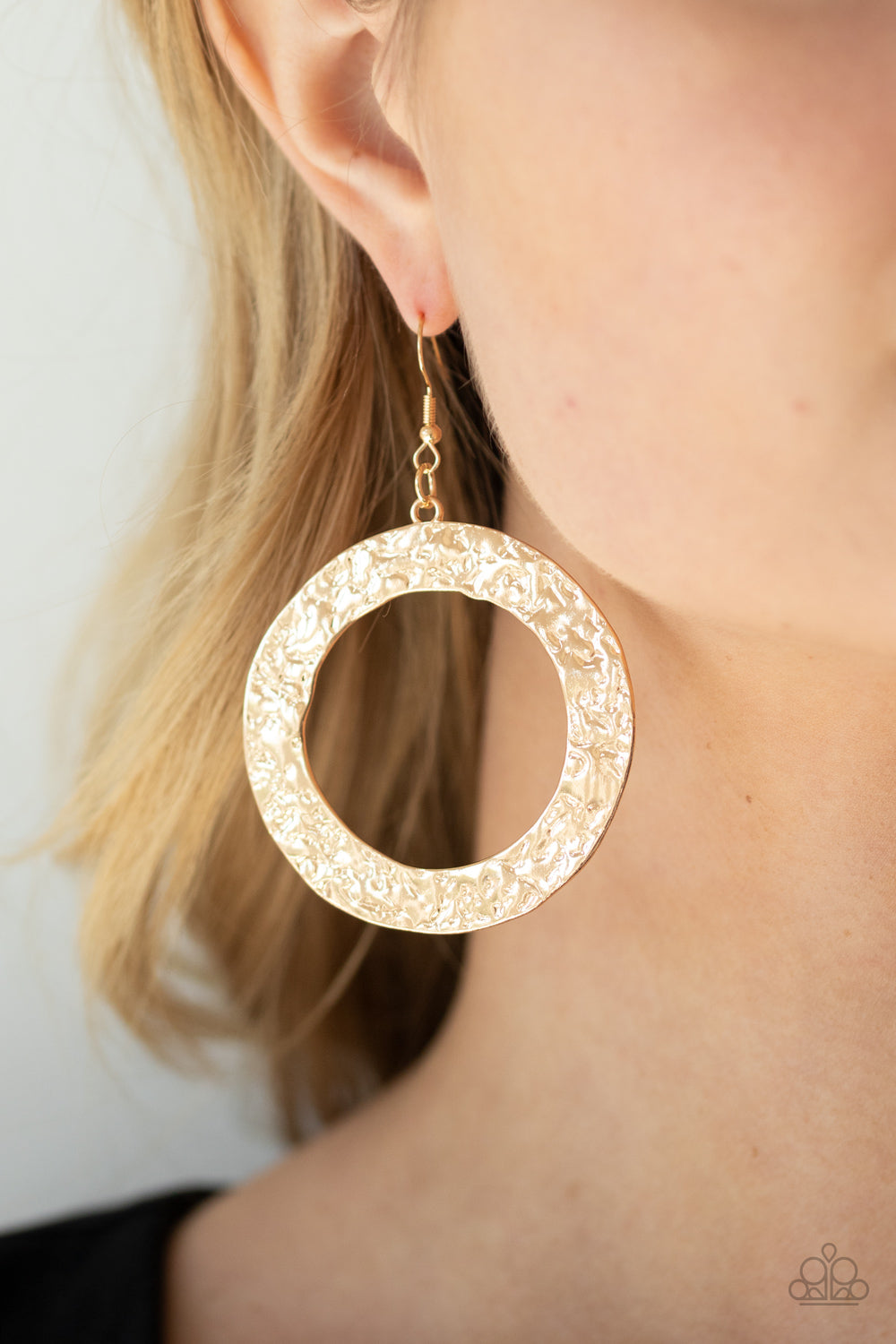 Paparazzi Accessories: PRIMAL Meridian - Gold Earring