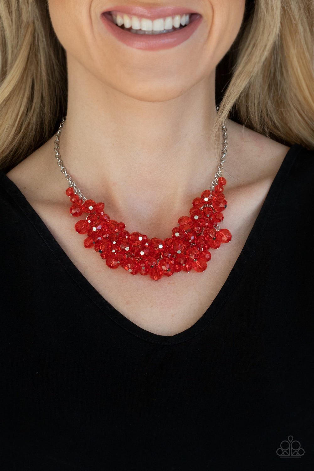 Paparazzi Accessories: Let The Festivities Begin - Red Necklace