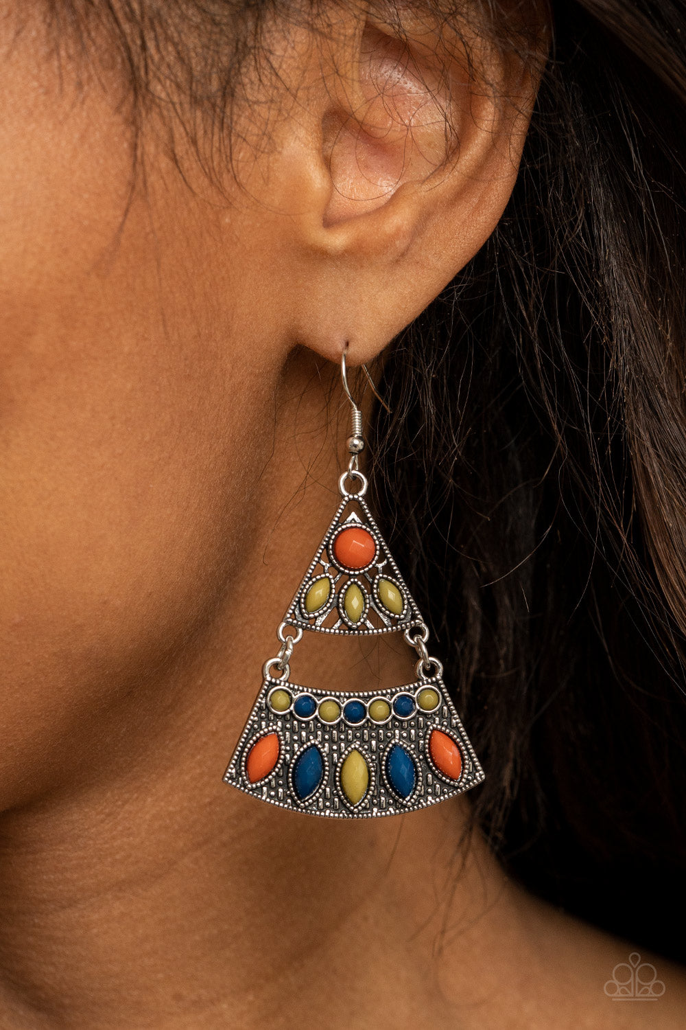 Paparazzi Accessories: Desert Fiesta - Multi Earring