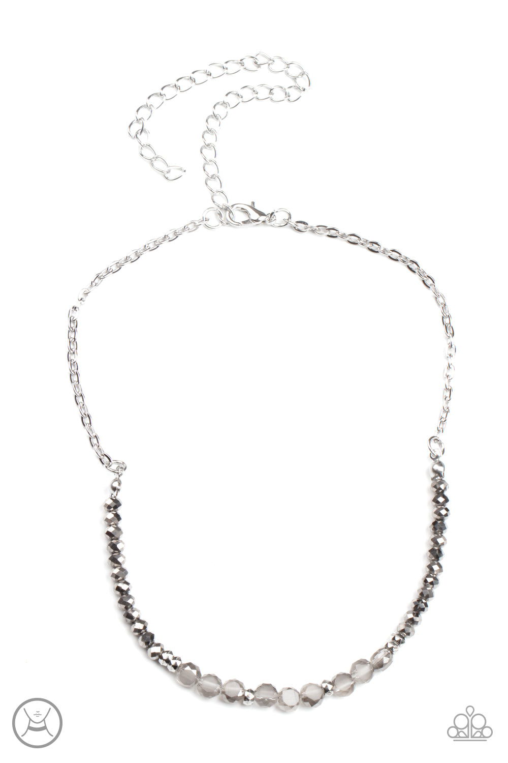 Paparazzi Accessories: Space Odyssey - Silver Choker