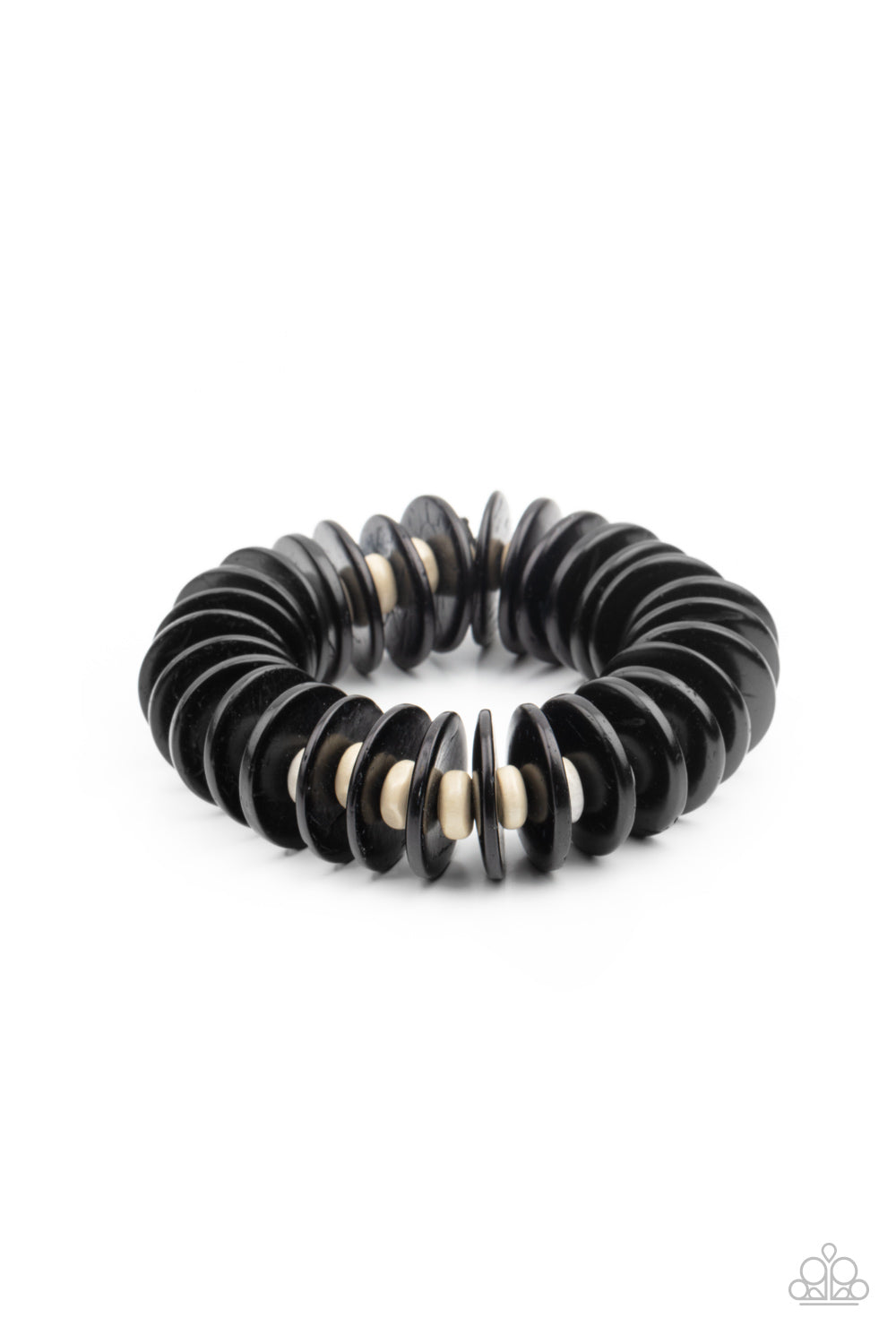 Paparazzi Accessories: Caribbean Reefs - Black Bracelet