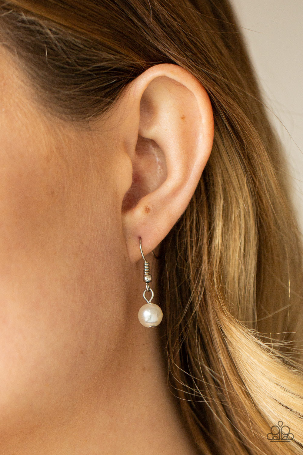 Paparazzi Accessories: Pardon My FRINGE - White Necklace