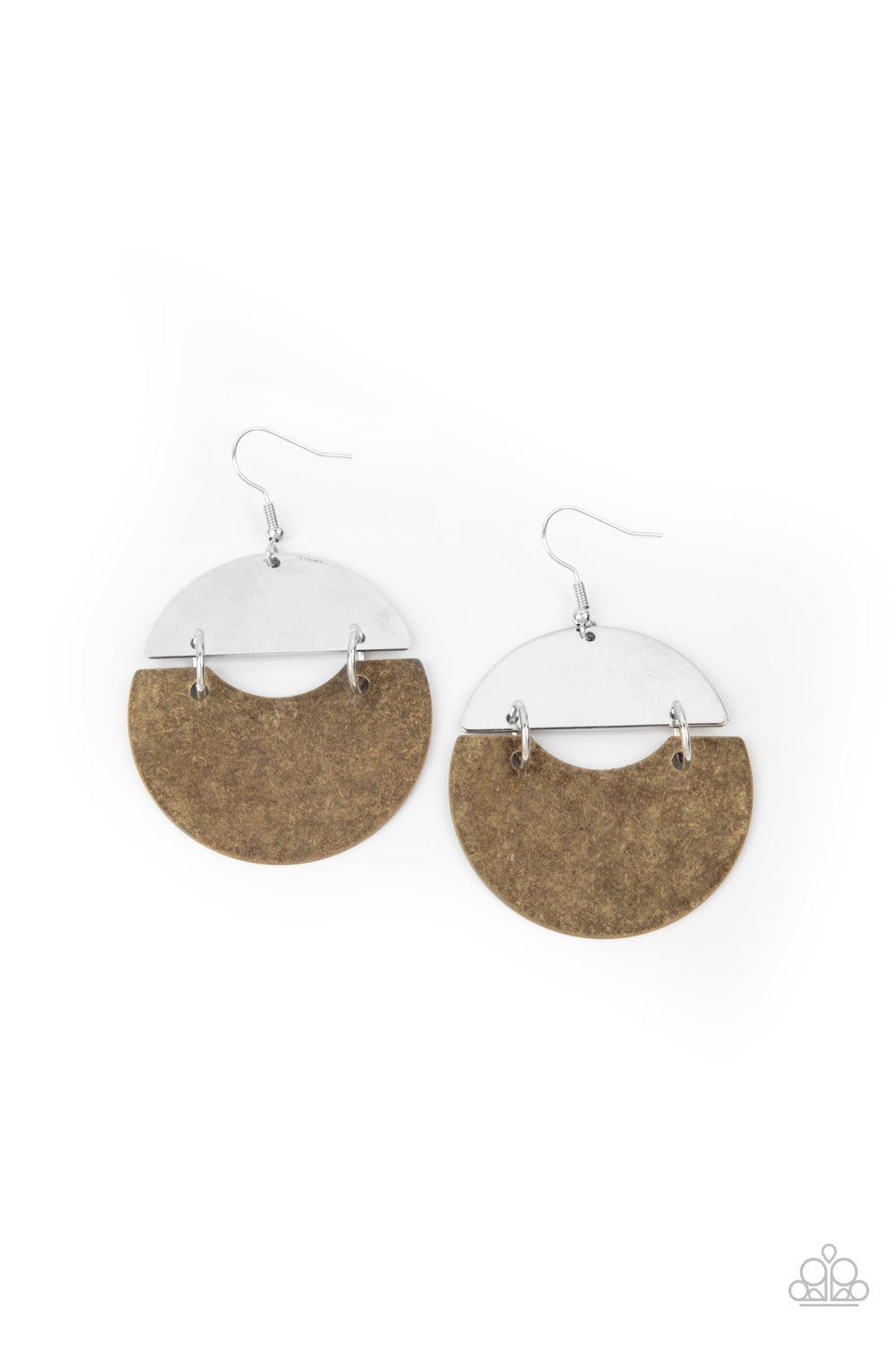 Paparazzi Accessories: Watching The Sunrise - Brass Earring
