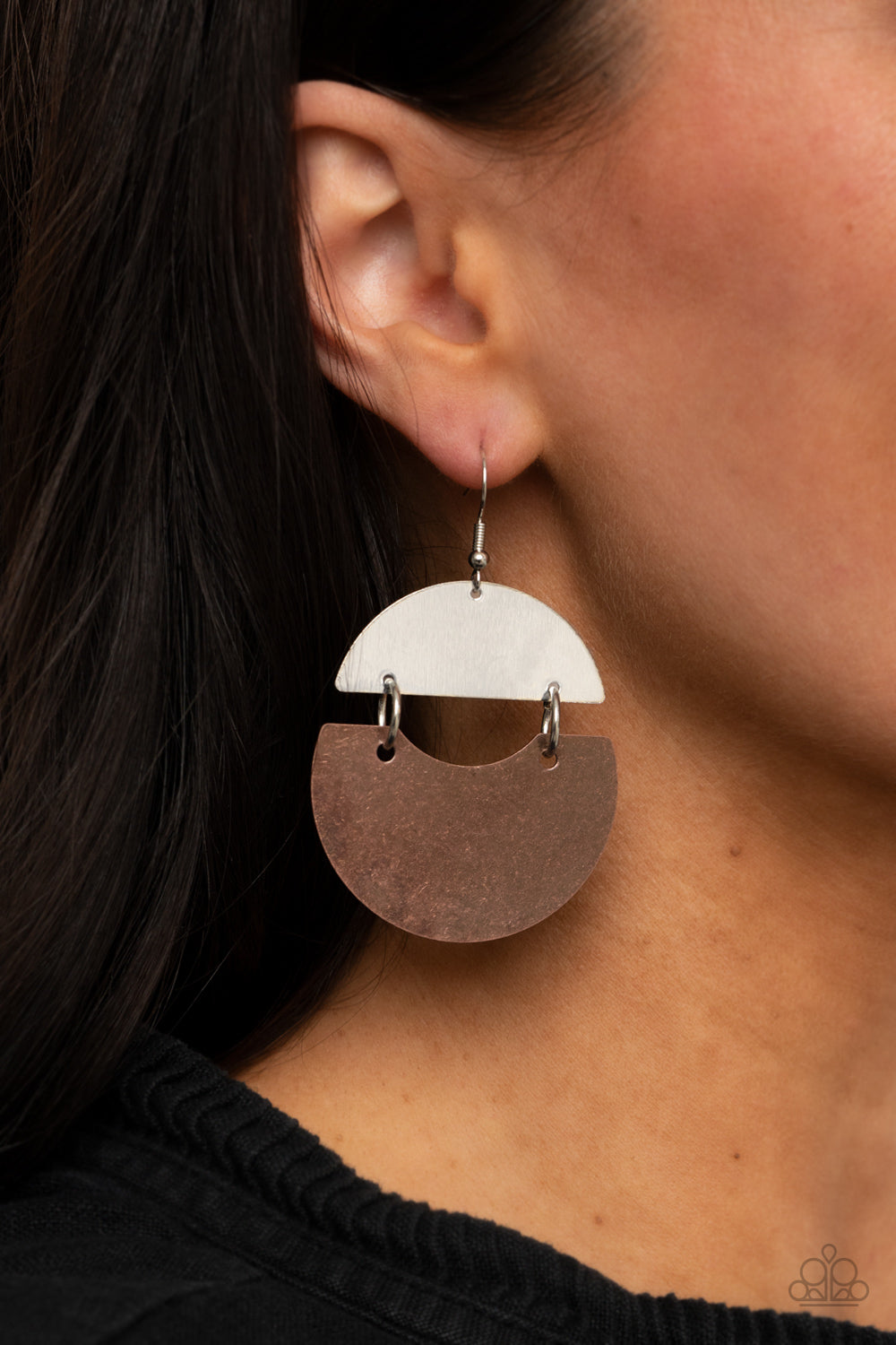 Paparazzi Accessories: Watching The Sunrise - Copper Earring