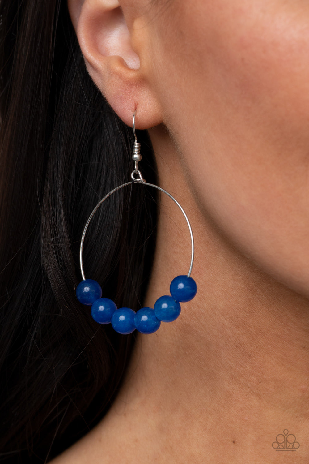 Paparazzi Accessories: Let It Slide - Blue Earring