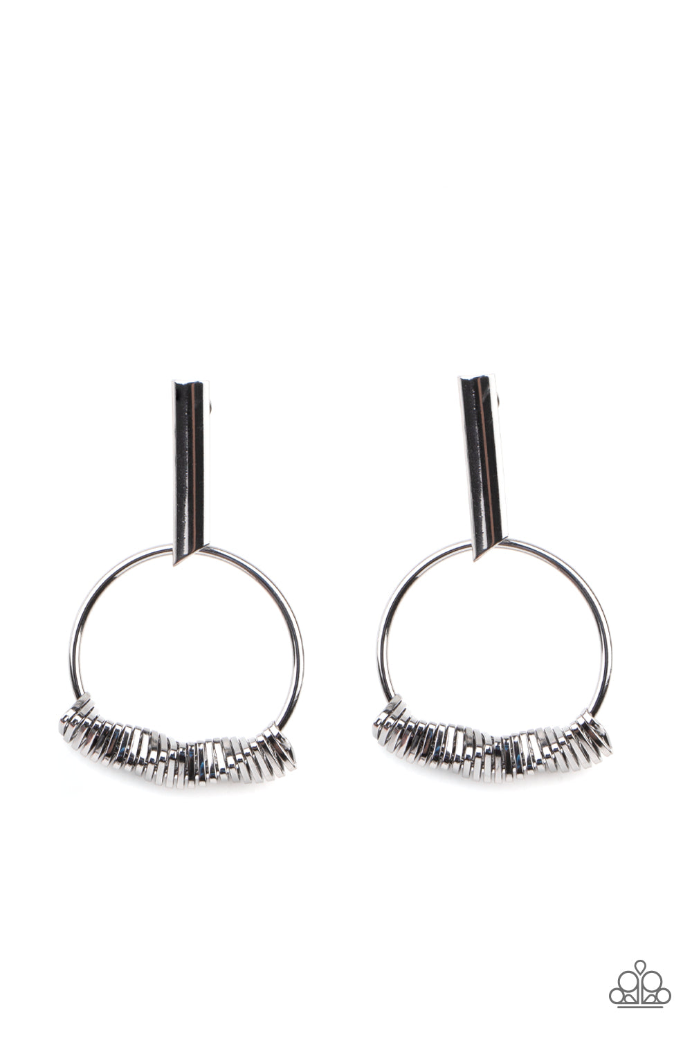 Paparazzi Accessories: Set Into Motion - Black Earring