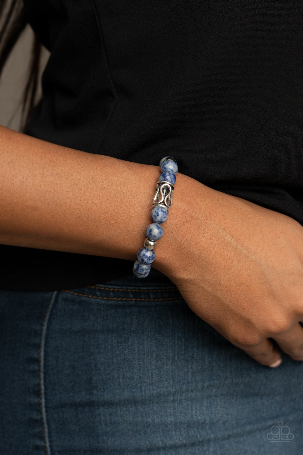 Paparazzi Accessories: Soothes The Soul - Blue Bracelet
