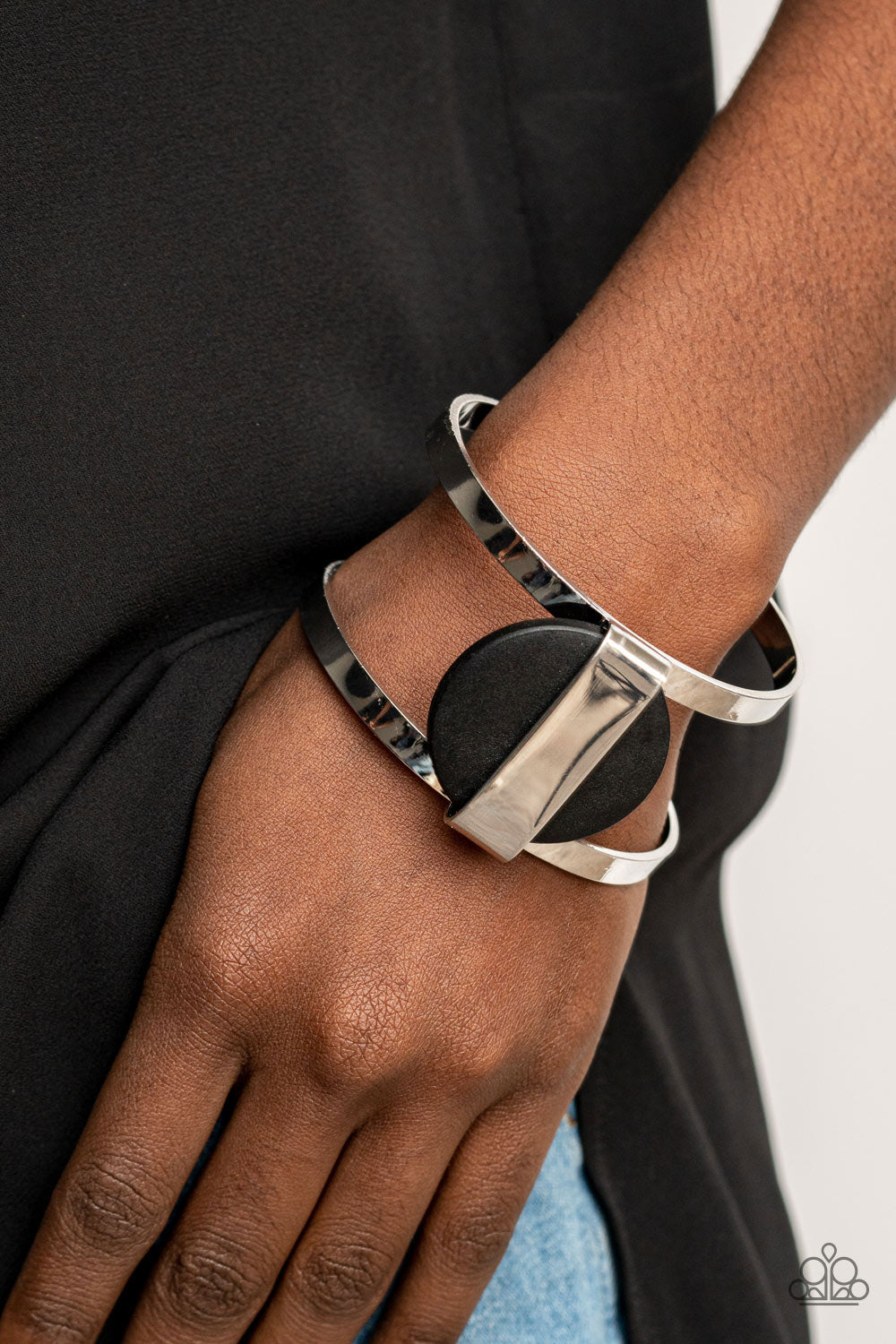Paparazzi Accessories: Organic Fusion - Black Bracelet