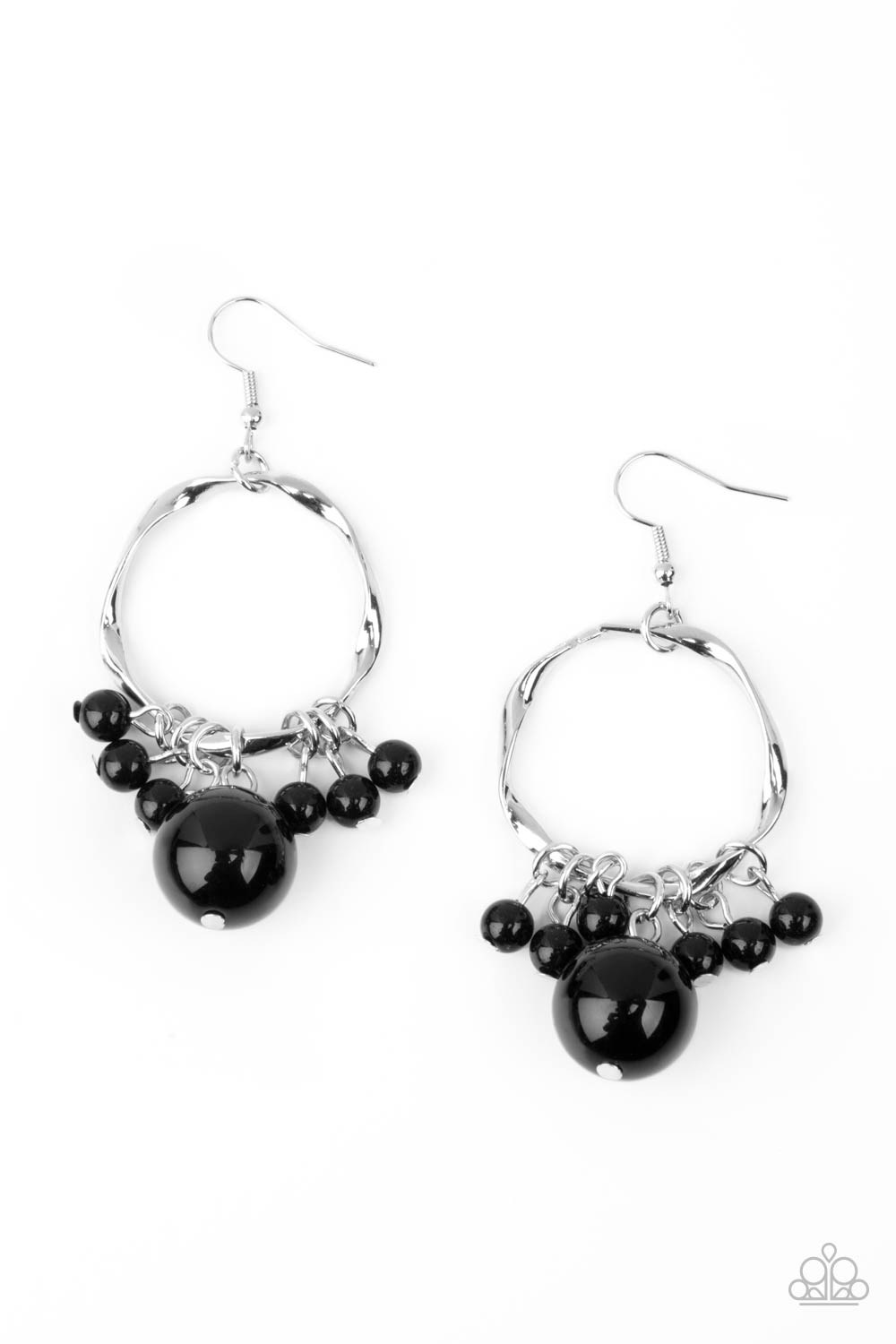 Paparazzi Accessories: Delectably Diva - Black Earring