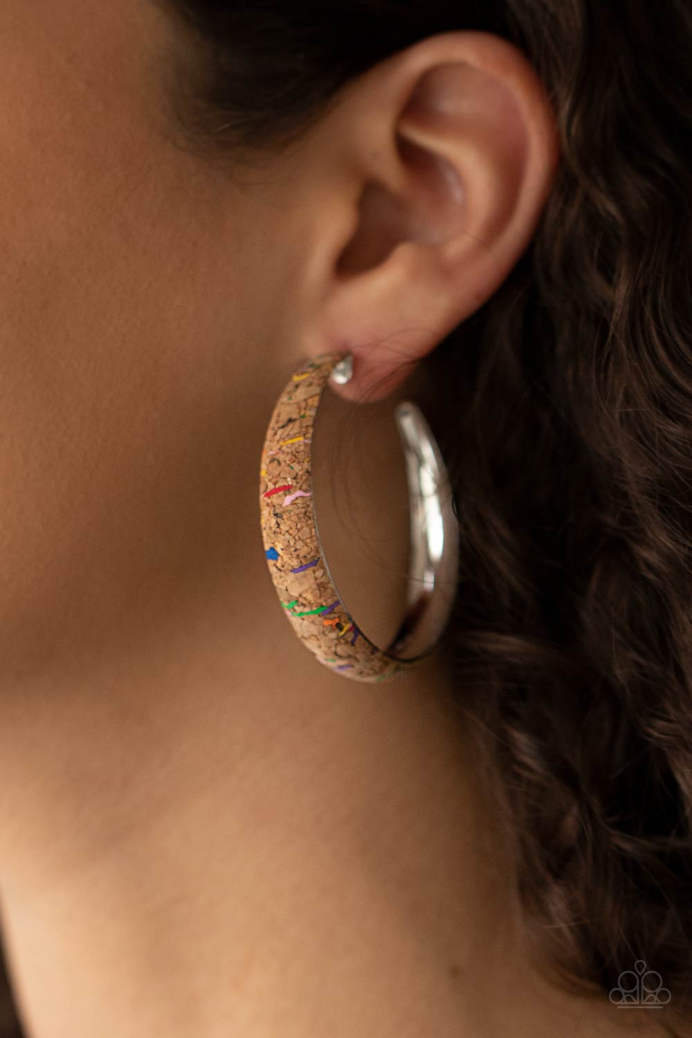 Paparazzi Accessories: A CORK In The Road - Multi Earring