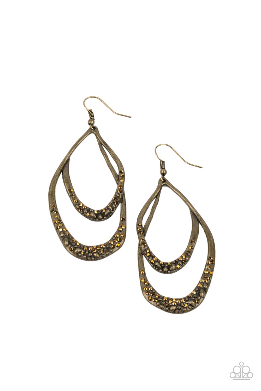 Paparazzi Accessories: Beyond Your GLEAMS - Brass Earring