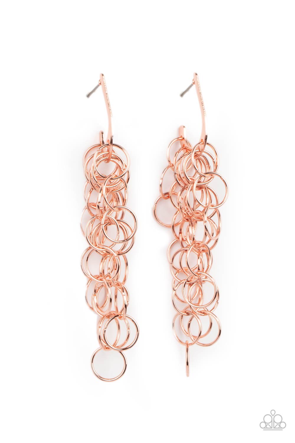 Paparazzi Accessories: Long Live The Rebels - Copper Earring