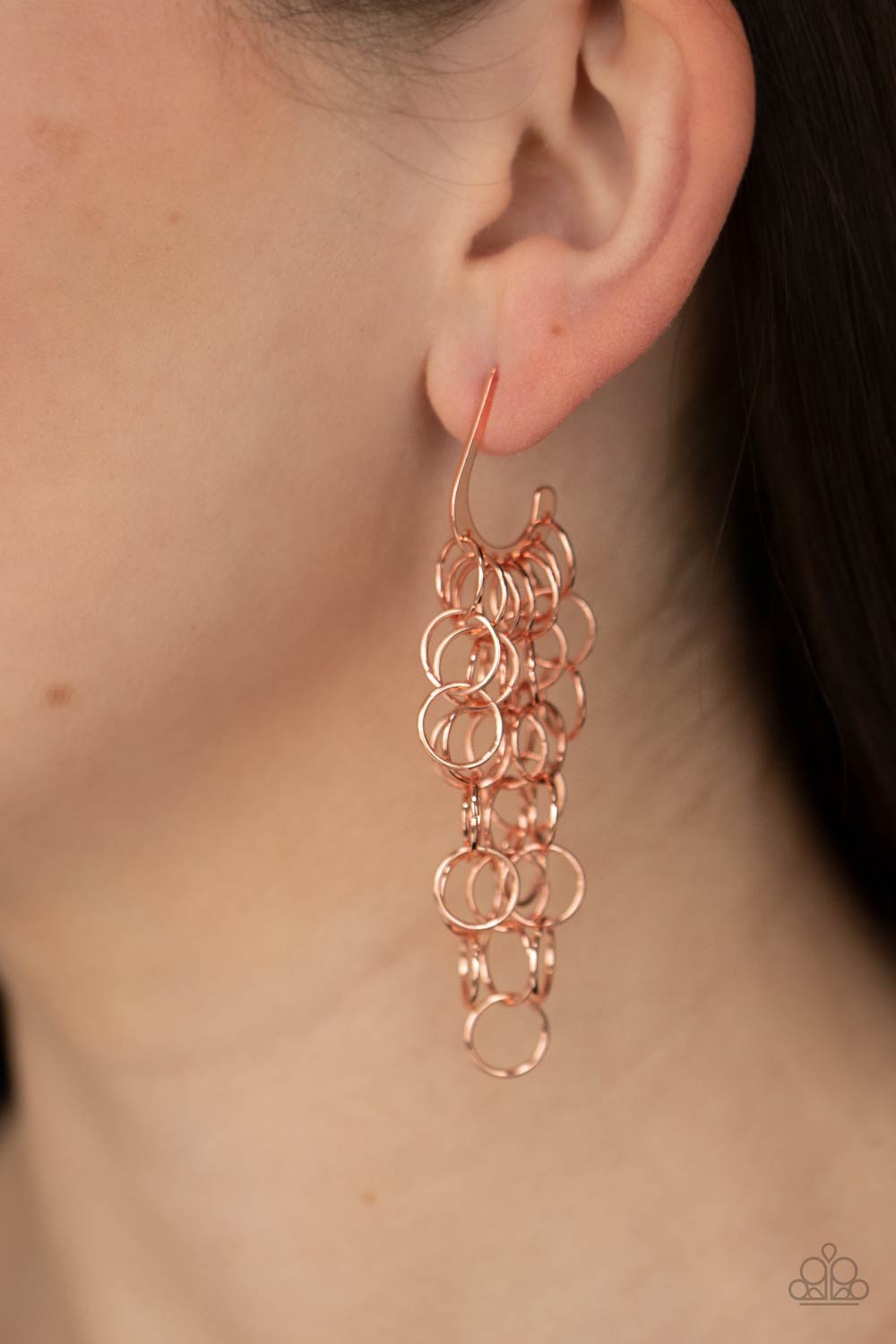 Paparazzi Accessories: Long Live The Rebels - Copper Earring