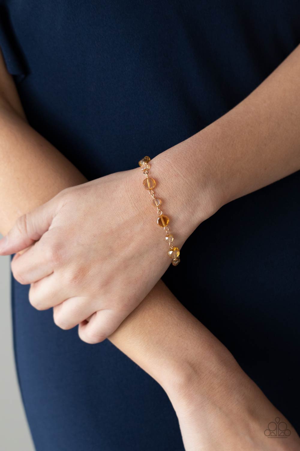 Paparazzi Accessories: Colorfully Cosmic - Gold Bracelet