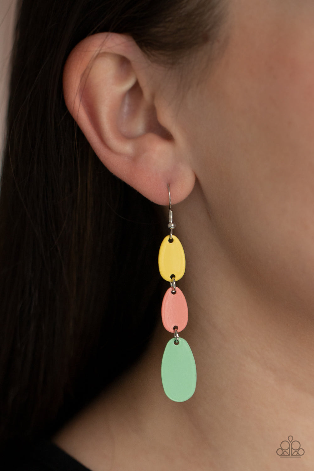 Paparazzi Accessories: Rainbow Drops - Multi Earring