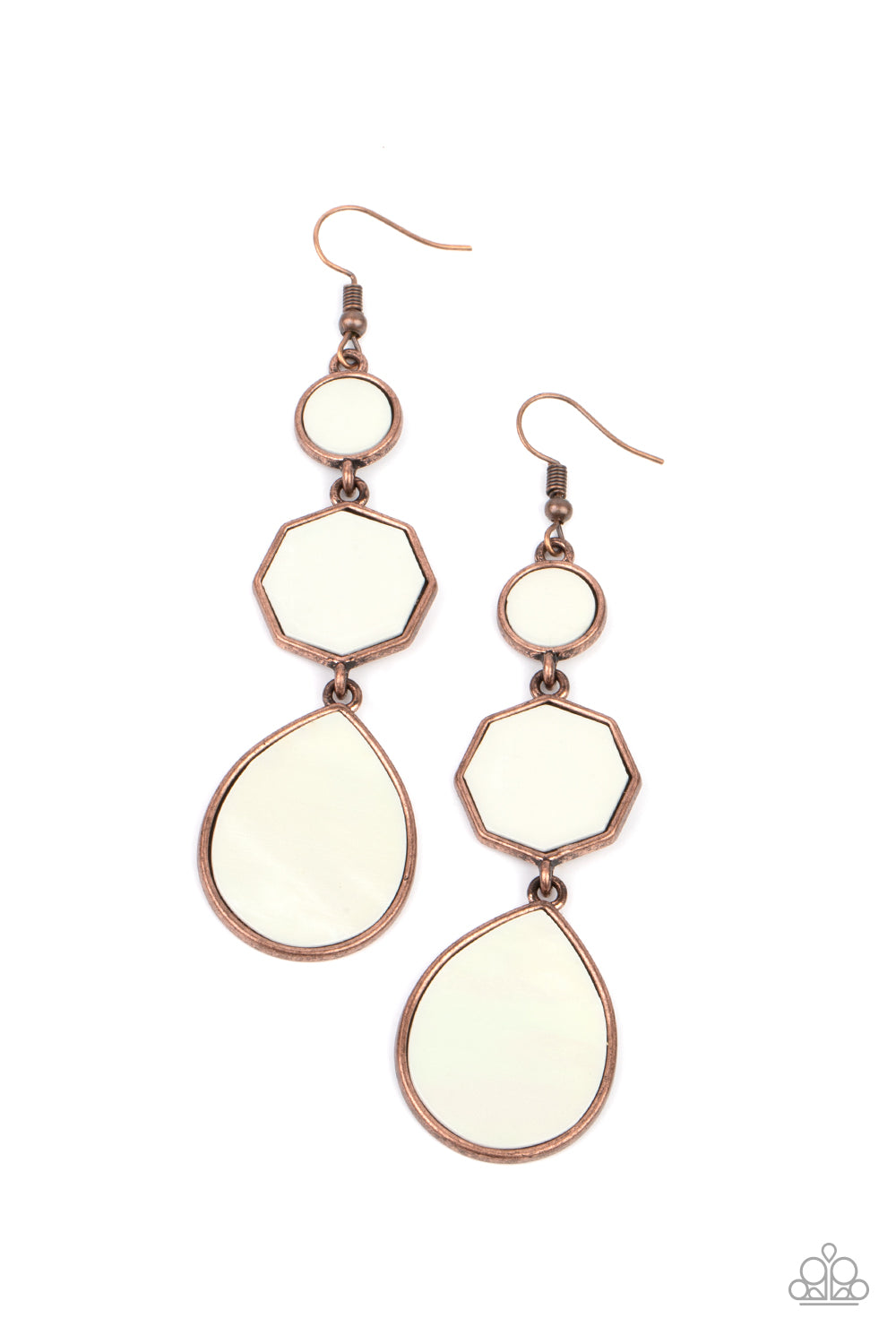 Paparazzi Accessories: Progressively Posh - Copper Earring