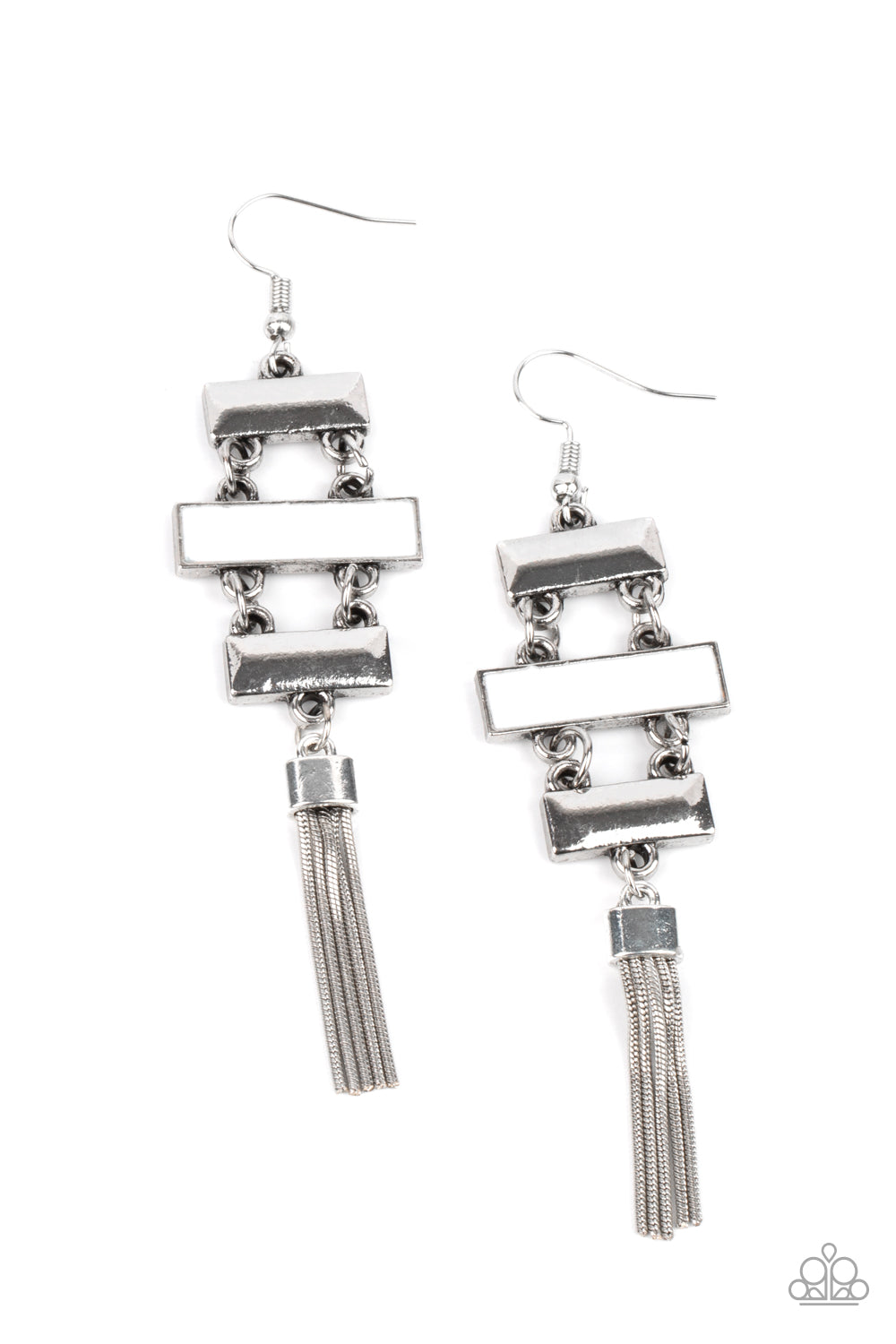Paparazzi Accessories: Mind, Body, and SEOUL - White Earring