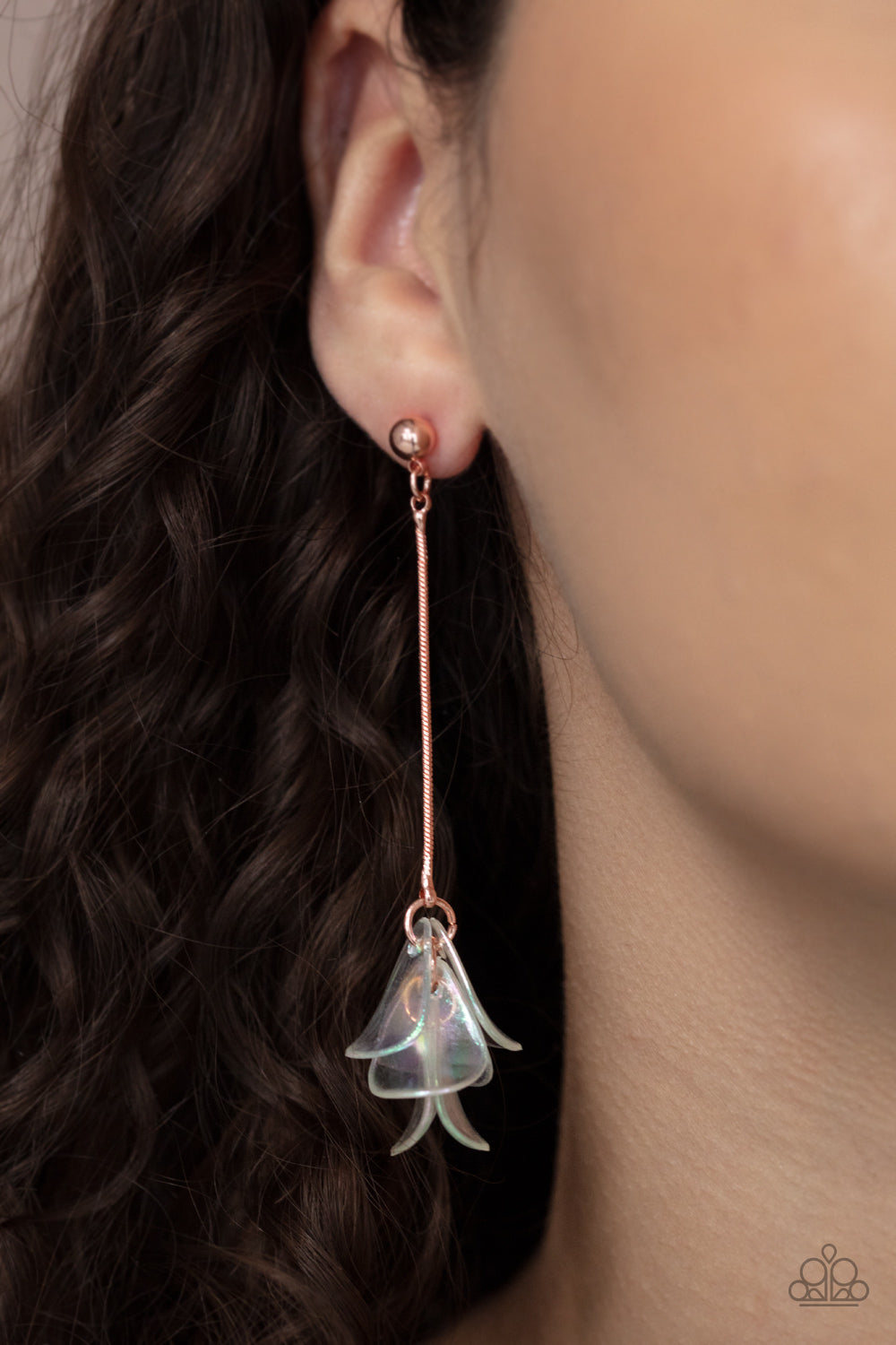 Paparazzi Accessories: Keep Them In Suspense - Copper Earring