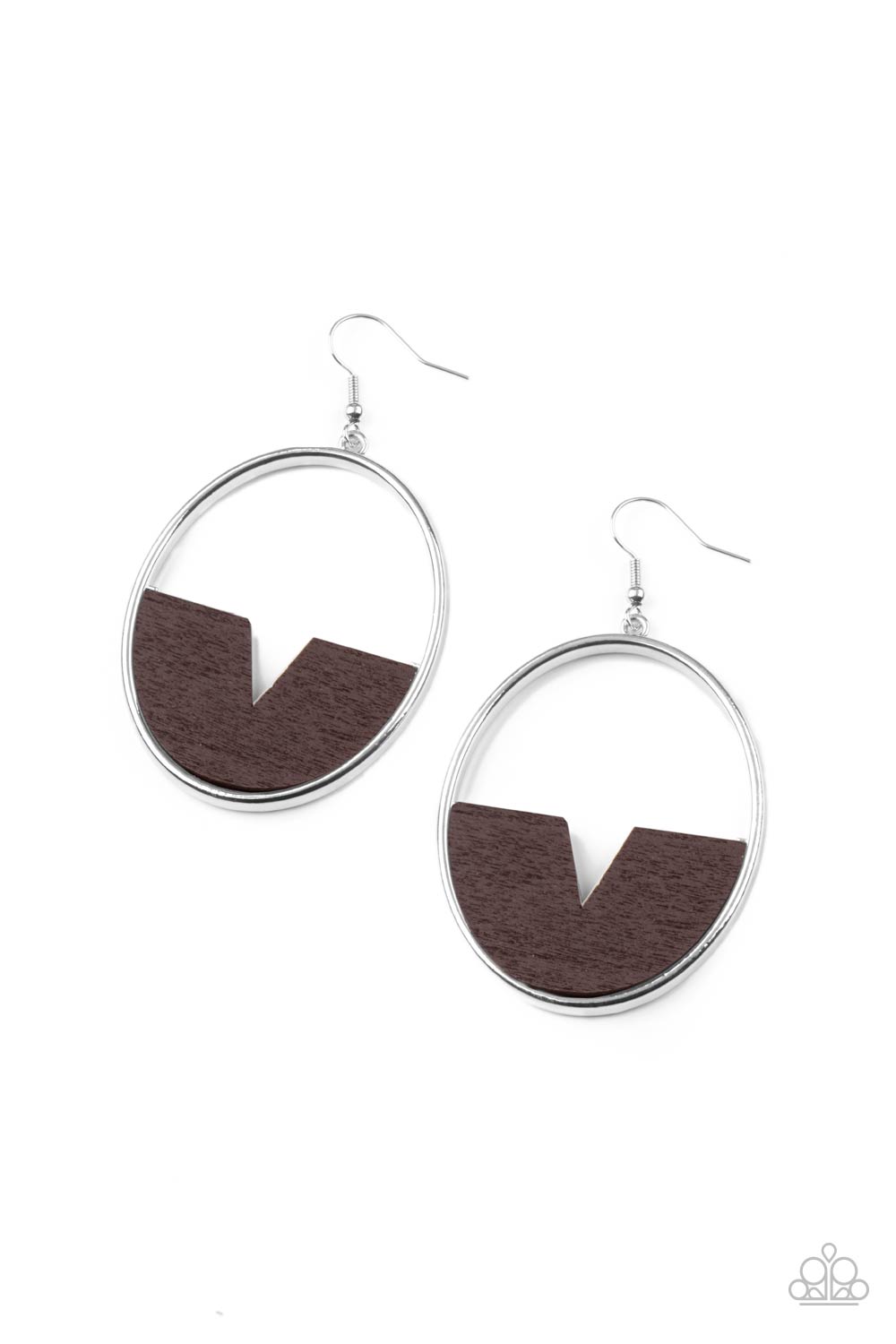 Paparazzi Accessories: Island Breeze - Brown Earring