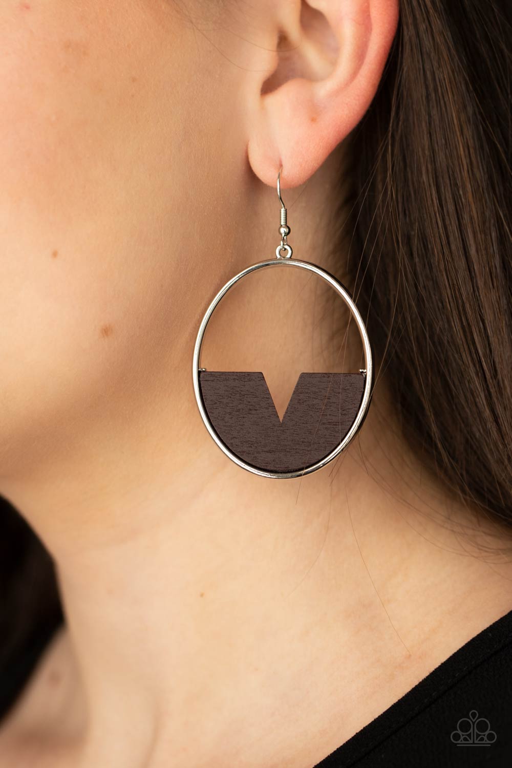 Paparazzi Accessories: Island Breeze - Brown Earring