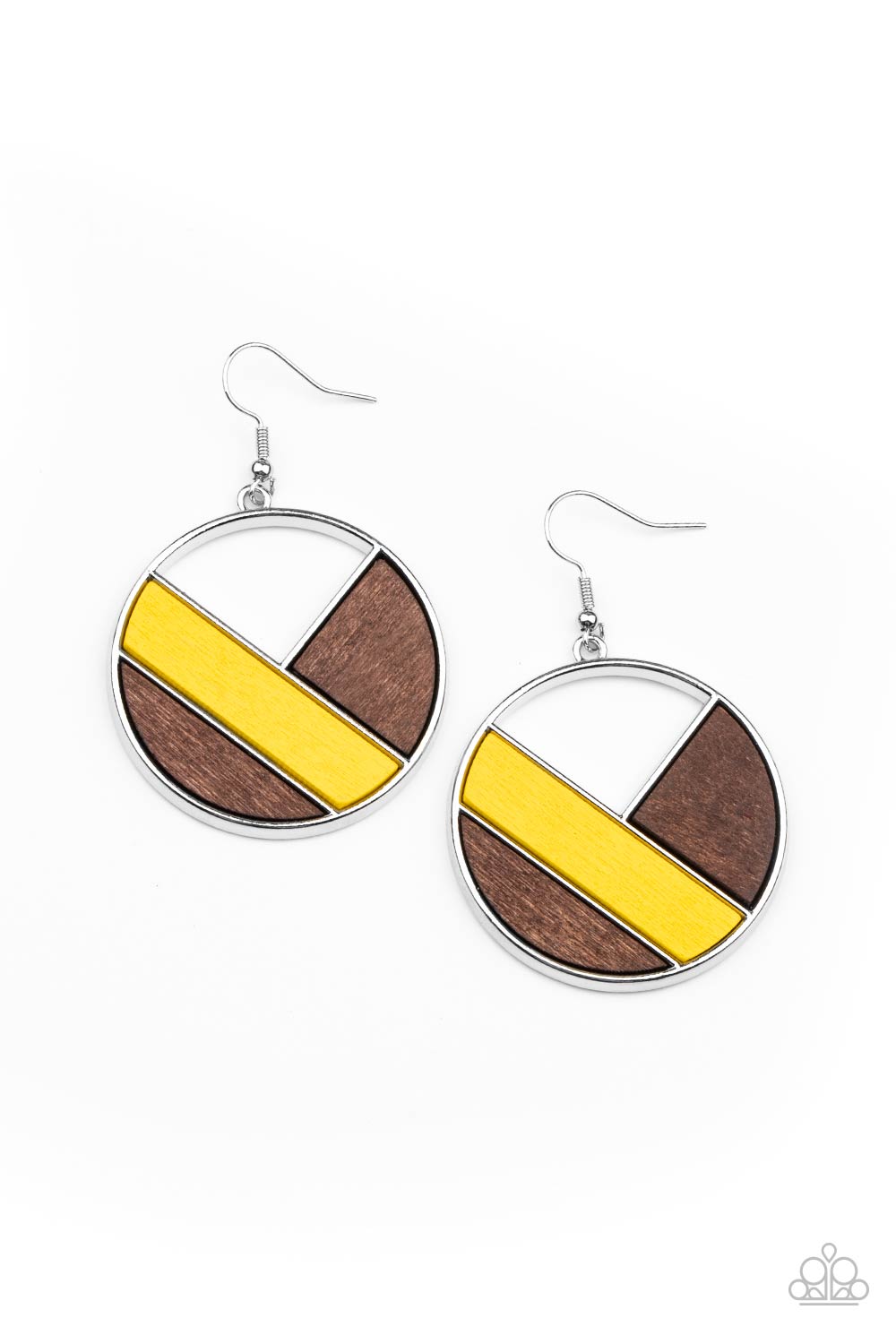 Paparazzi Accessories: Dont Be MODest - Yellow Earring