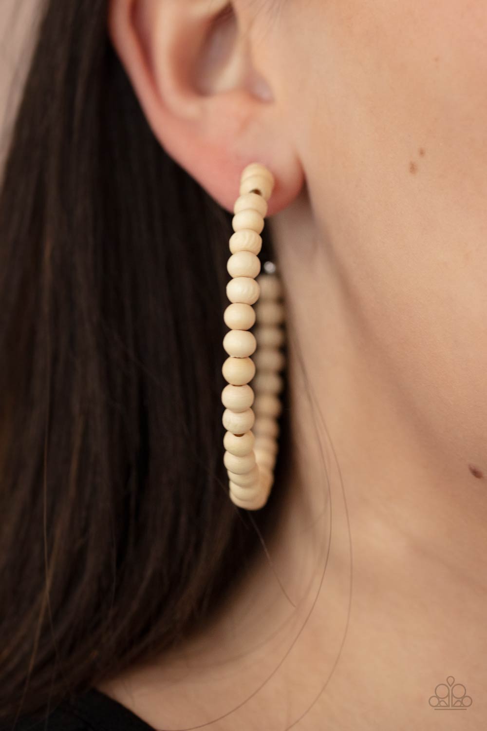 Paparazzi Accessories: Should Have, Could Have, WOOD Have - White Earring